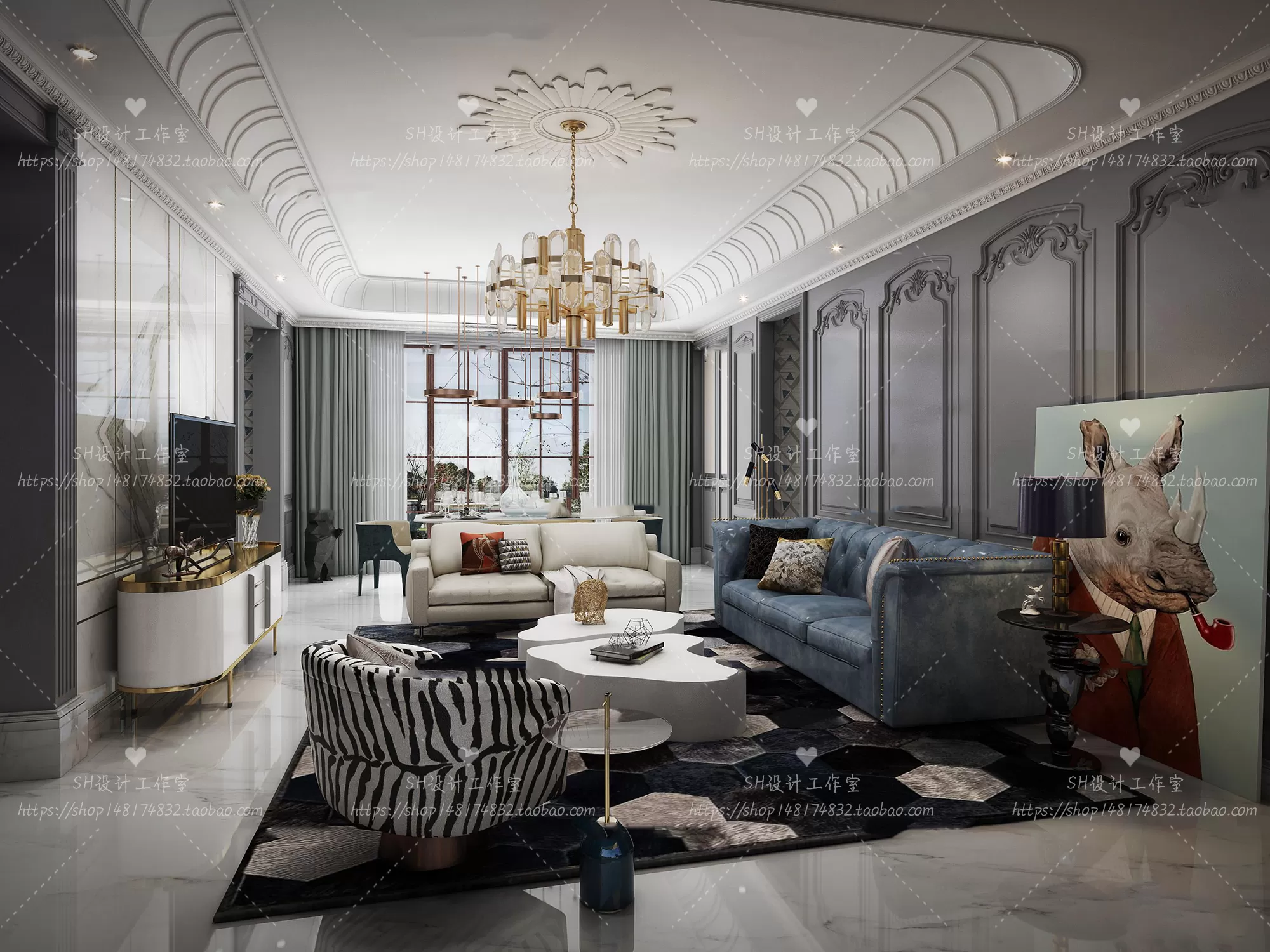 LIVING ROOM 3D SCENES – VRAY RENDER – 576 LIVING ROOM 3D SCENES – VRAY RENDER – 576