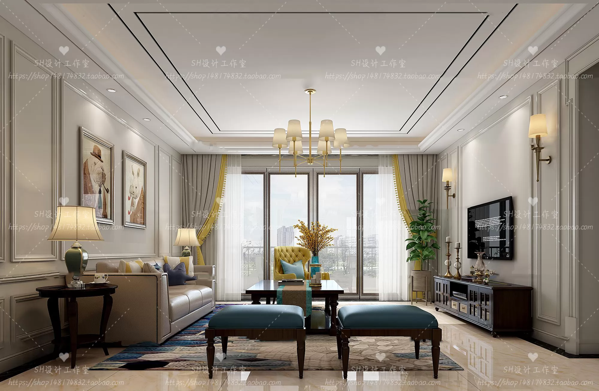 LIVING ROOM 3D SCENES – VRAY RENDER – 589 LIVING ROOM 3D SCENES – VRAY RENDER – 589