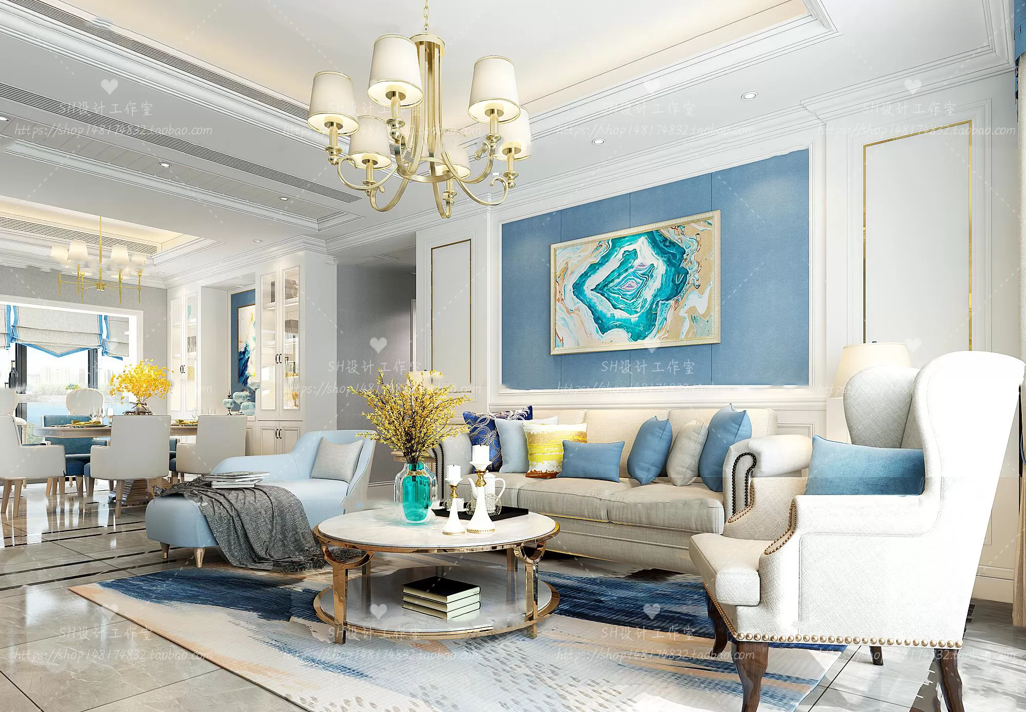 LIVING ROOM 3D SCENES – VRAY RENDER – 596 LIVING ROOM 3D SCENES – VRAY RENDER – 596