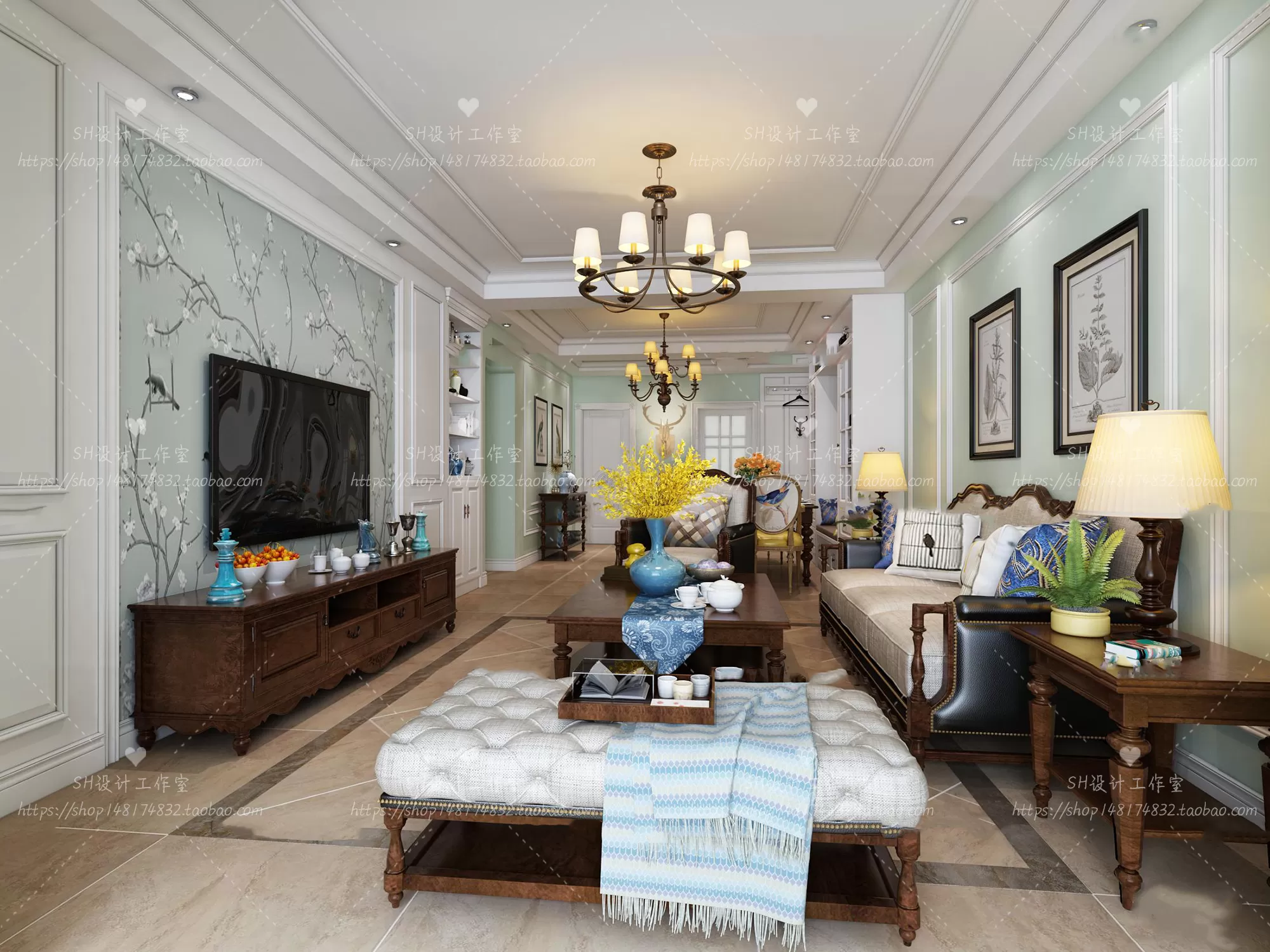 LIVING ROOM 3D SCENES – VRAY RENDER – 597 LIVING ROOM 3D SCENES – VRAY RENDER – 597