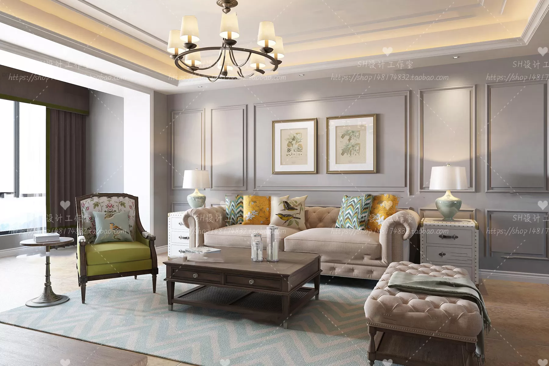 LIVING ROOM 3D SCENES – VRAY RENDER – 602 LIVING ROOM 3D SCENES – VRAY RENDER – 602