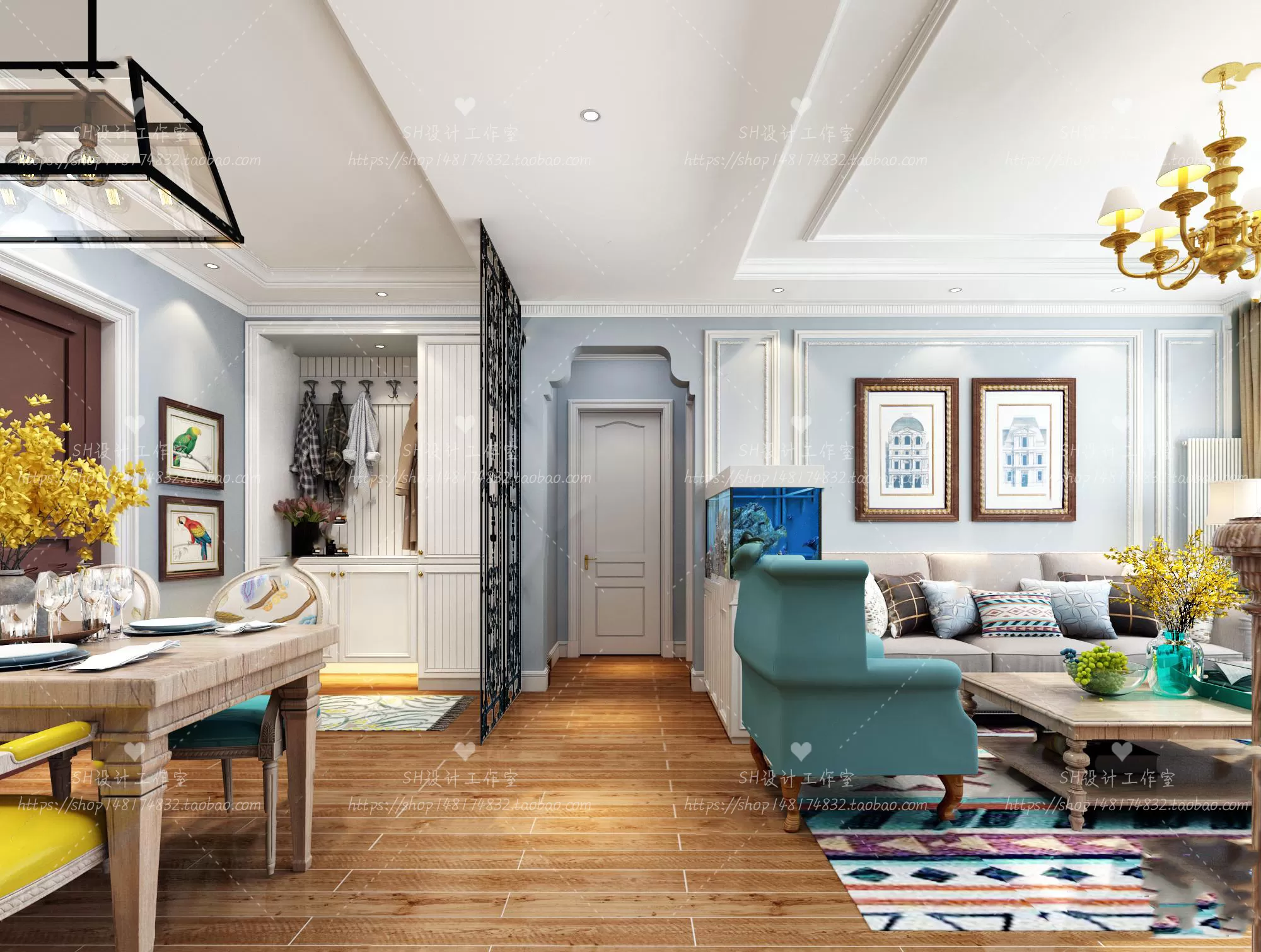 LIVING ROOM 3D SCENES – VRAY RENDER – 605 LIVING ROOM 3D SCENES – VRAY RENDER – 605