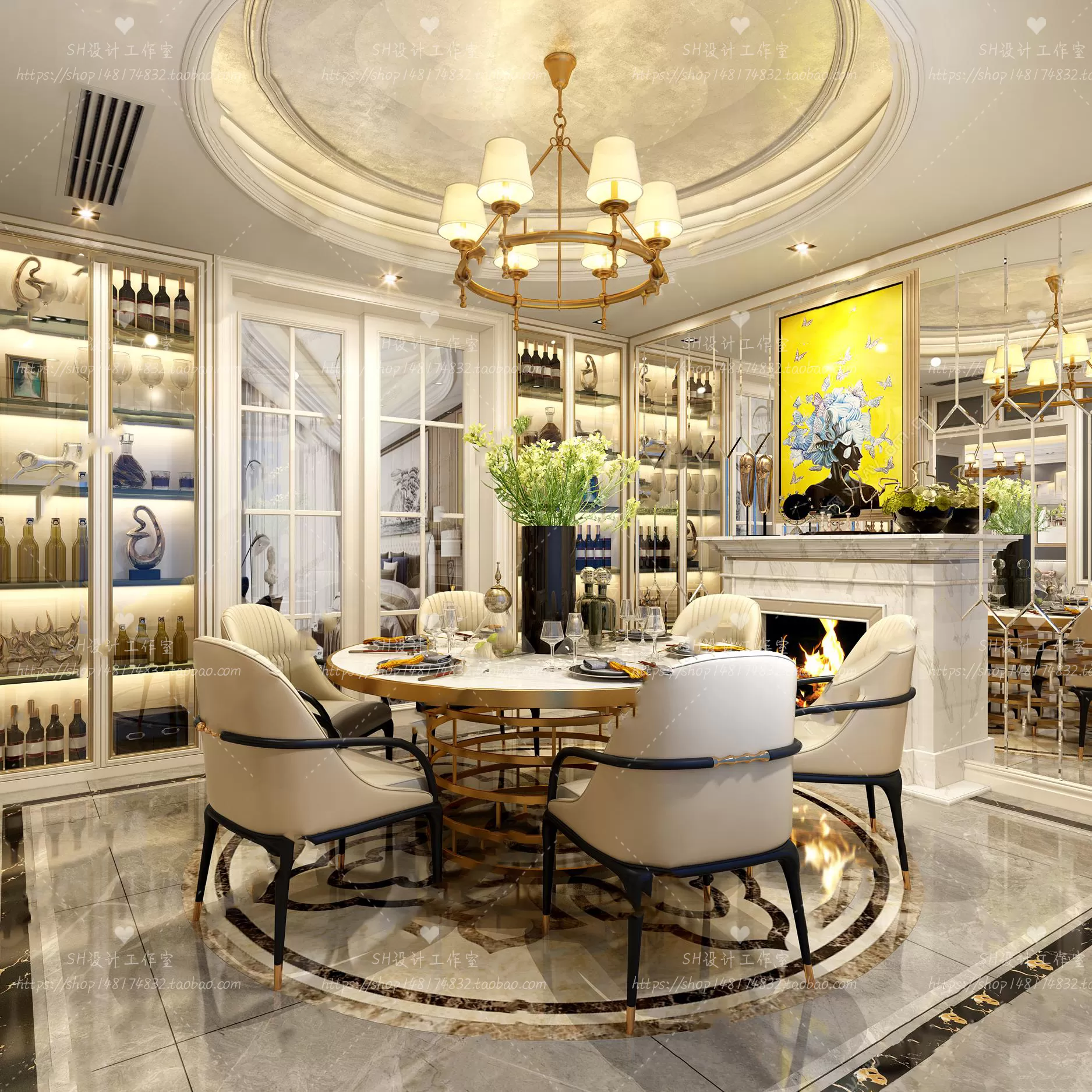 LIVING ROOM 3D SCENES – VRAY RENDER – 606 LIVING ROOM 3D SCENES – VRAY RENDER – 606