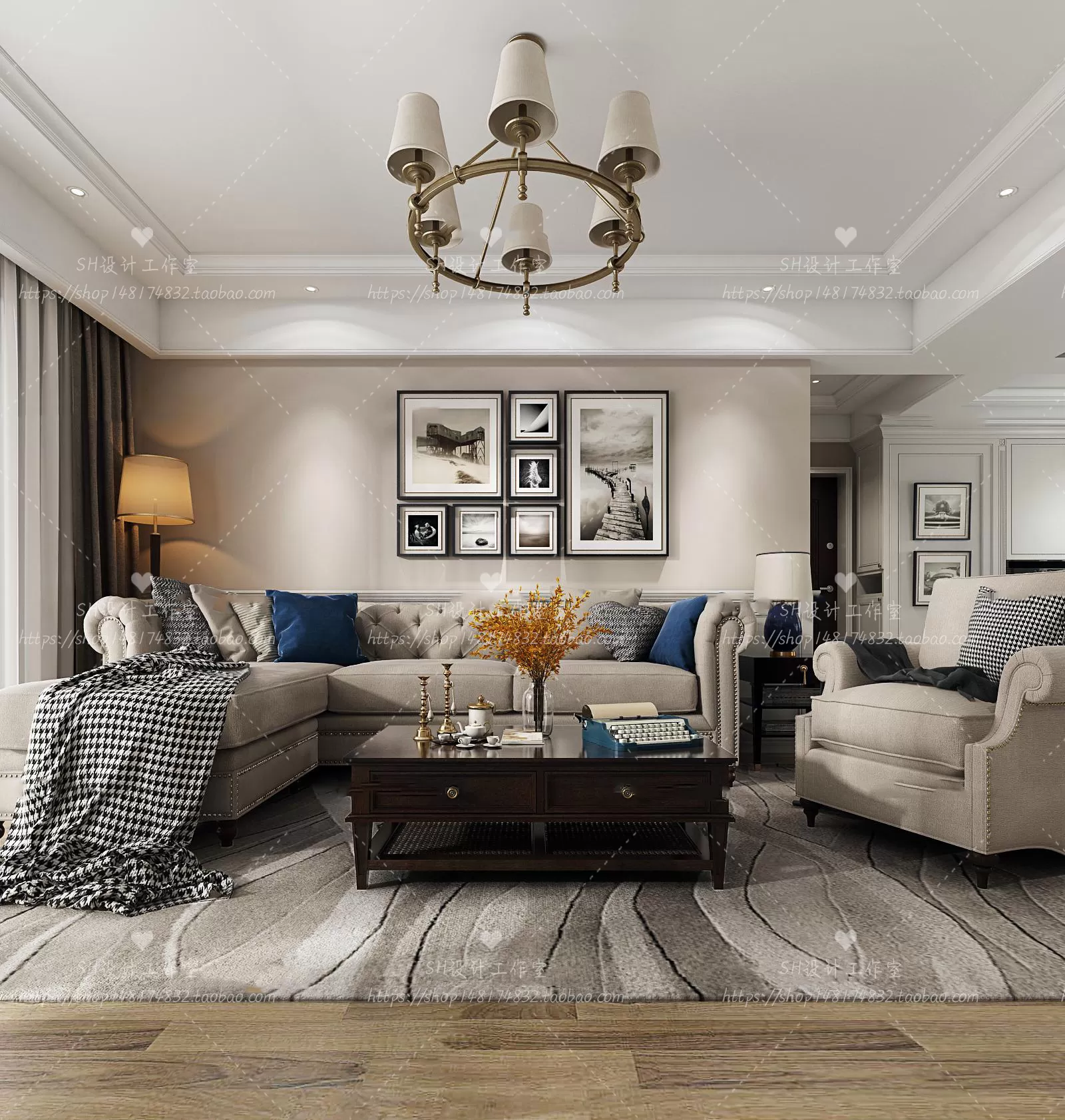 LIVING ROOM 3D SCENES – VRAY RENDER – 611 LIVING ROOM 3D SCENES – VRAY RENDER – 611