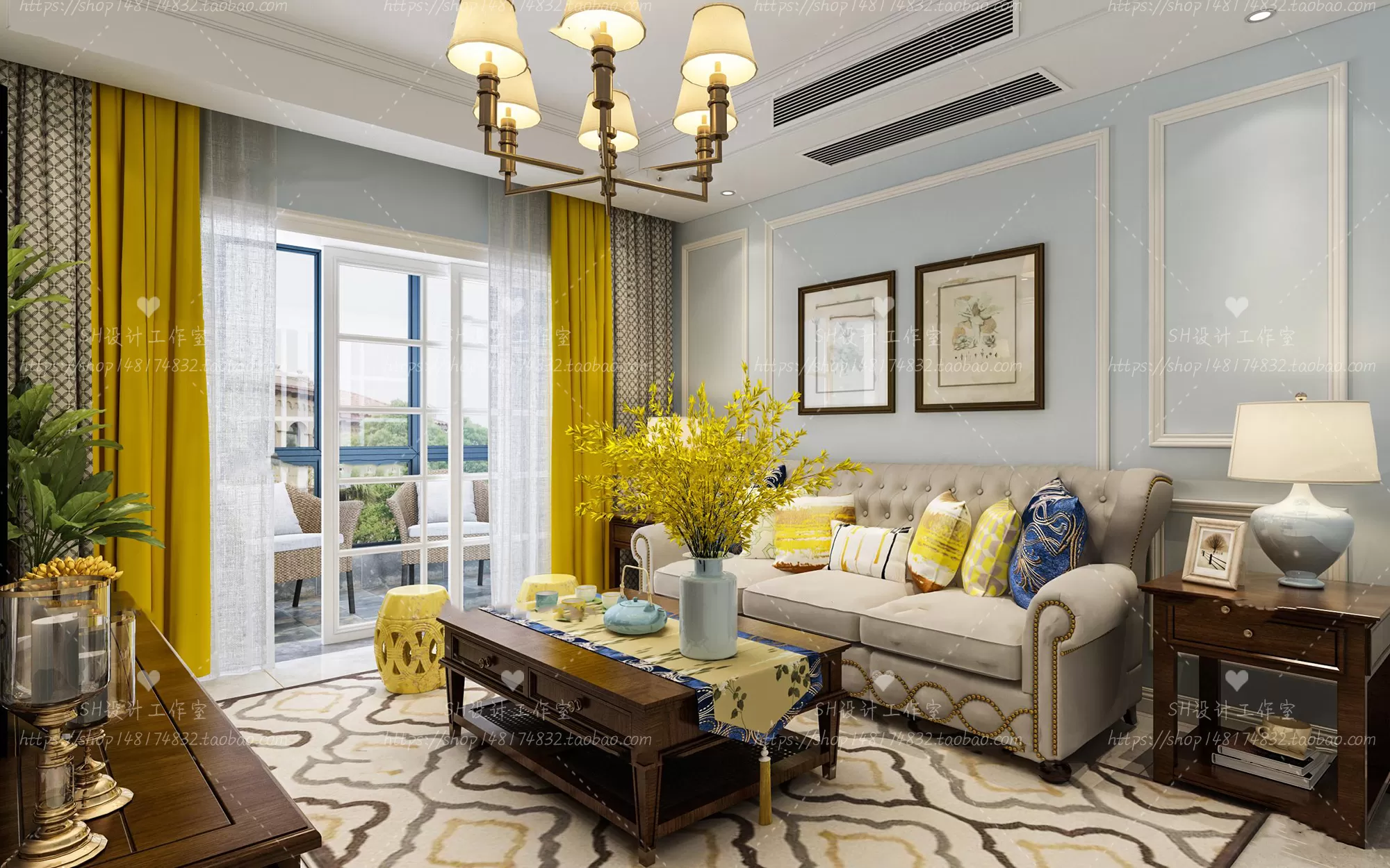 LIVING ROOM 3D SCENES – VRAY RENDER – 613 LIVING ROOM 3D SCENES – VRAY RENDER – 613