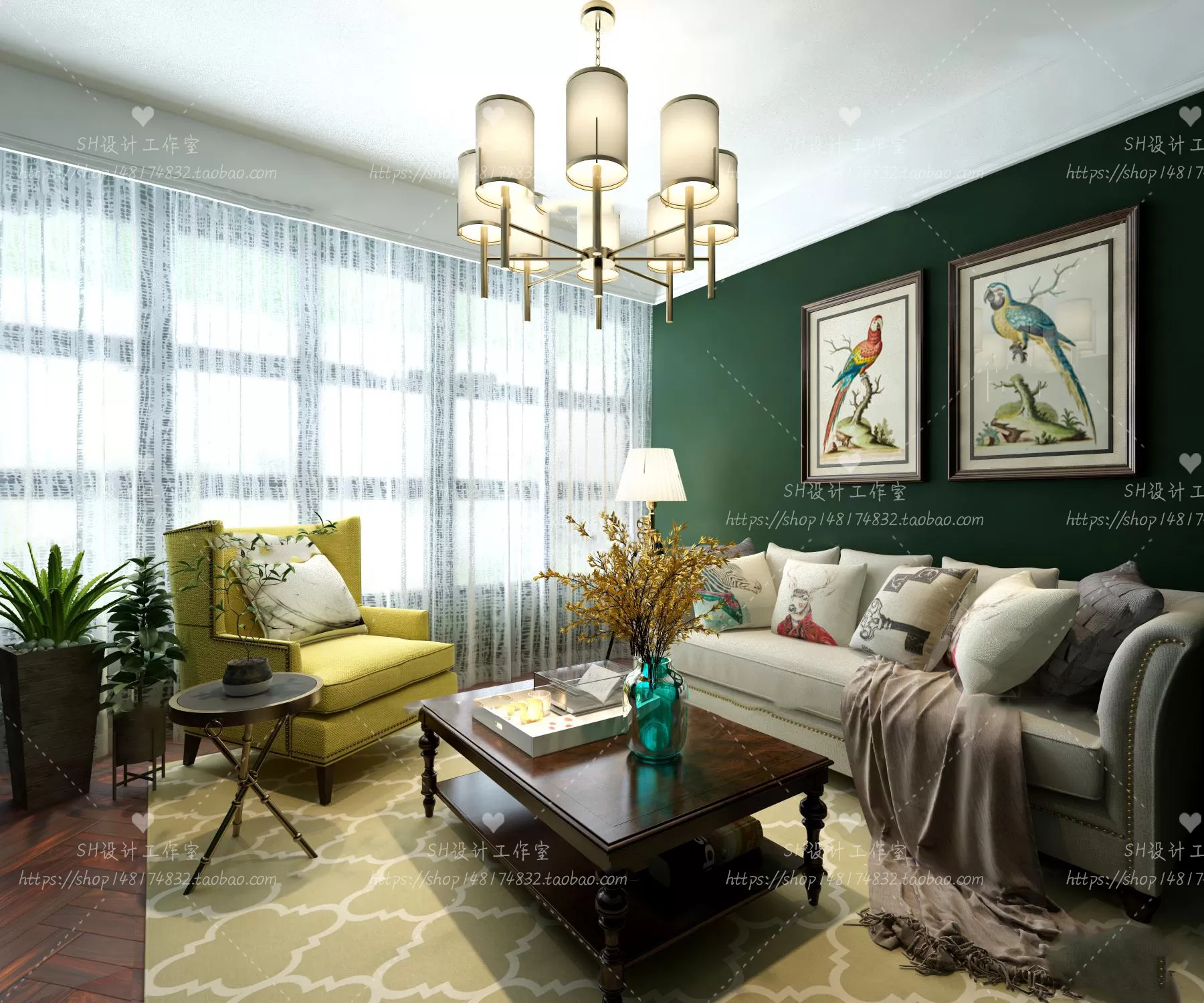 LIVING ROOM 3D SCENES – VRAY RENDER – 616 LIVING ROOM 3D SCENES – VRAY RENDER – 616