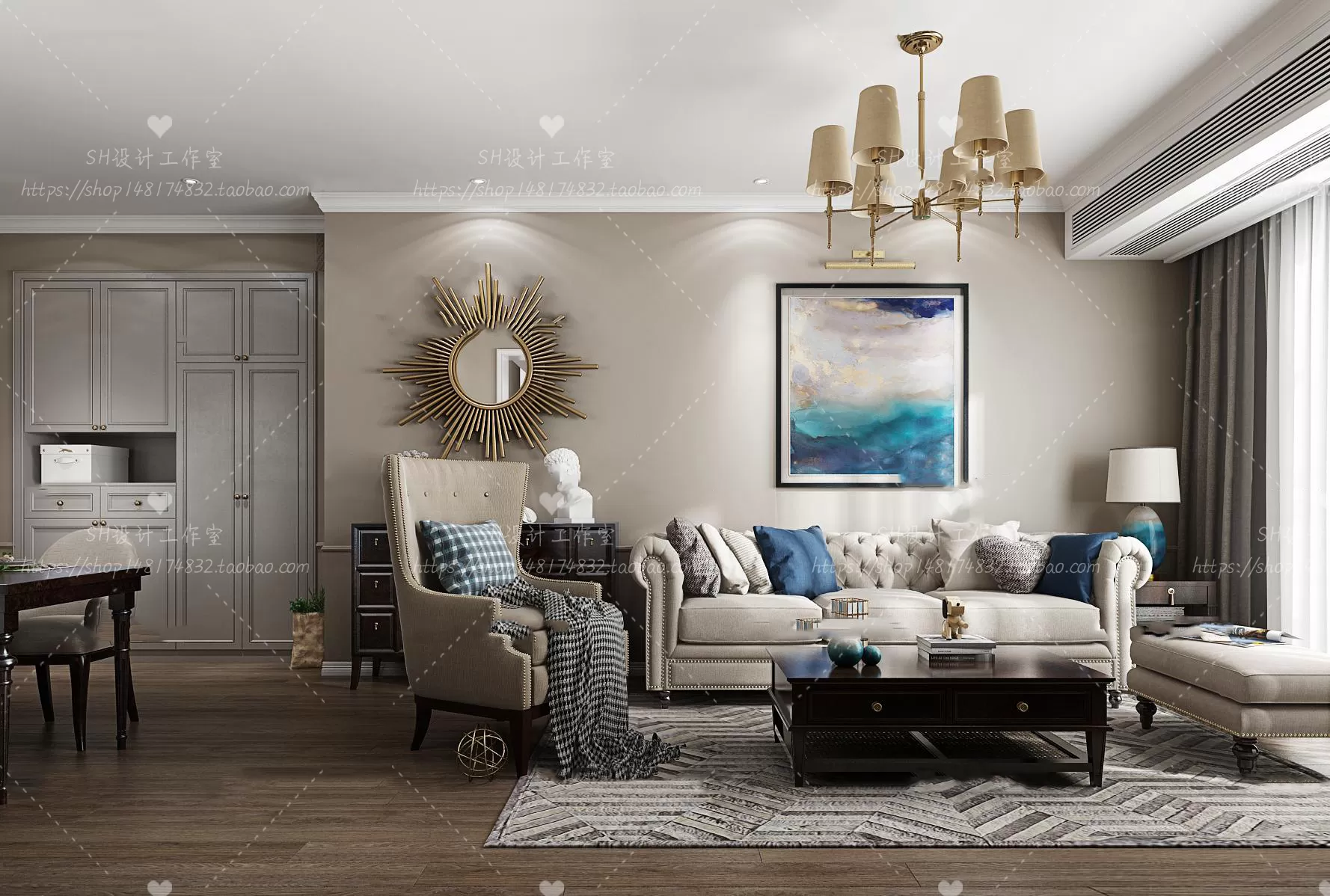 LIVING ROOM 3D SCENES – VRAY RENDER – 622 LIVING ROOM 3D SCENES – VRAY RENDER – 622