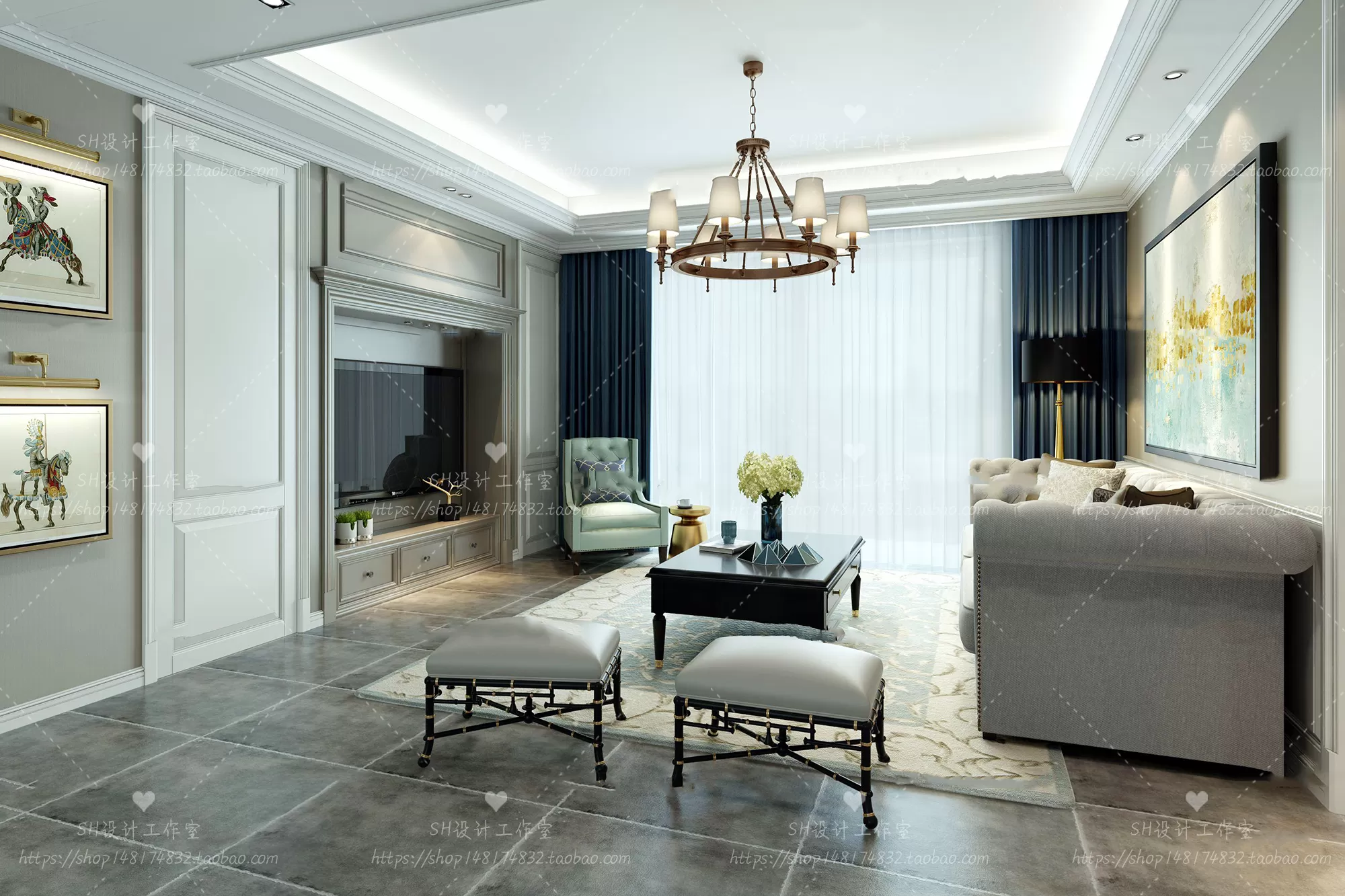 LIVING ROOM 3D SCENES – VRAY RENDER – 623 LIVING ROOM 3D SCENES – VRAY RENDER – 623