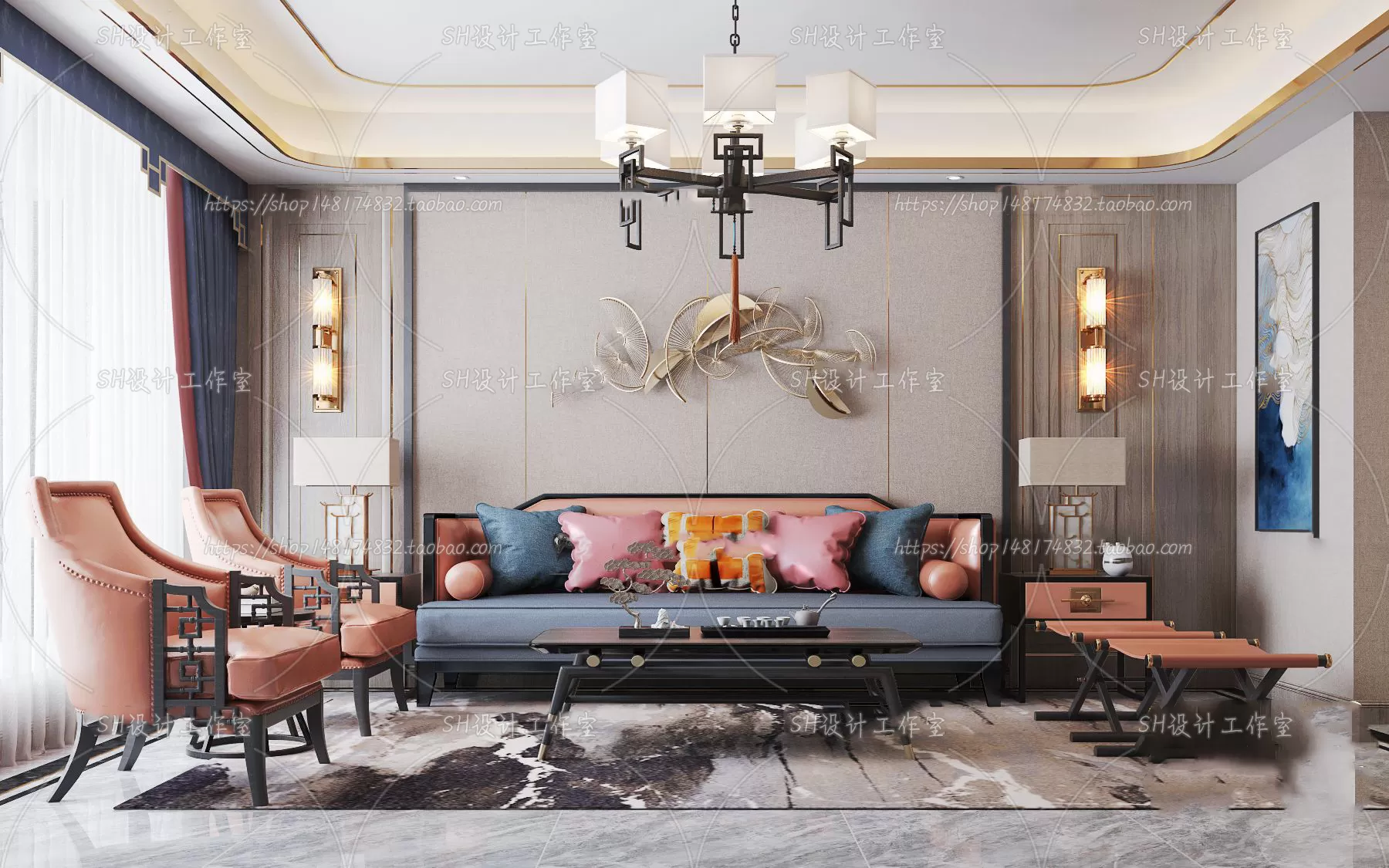 LIVING ROOM 3D SCENES – VRAY RENDER – 641 LIVING ROOM 3D SCENES – VRAY RENDER – 641