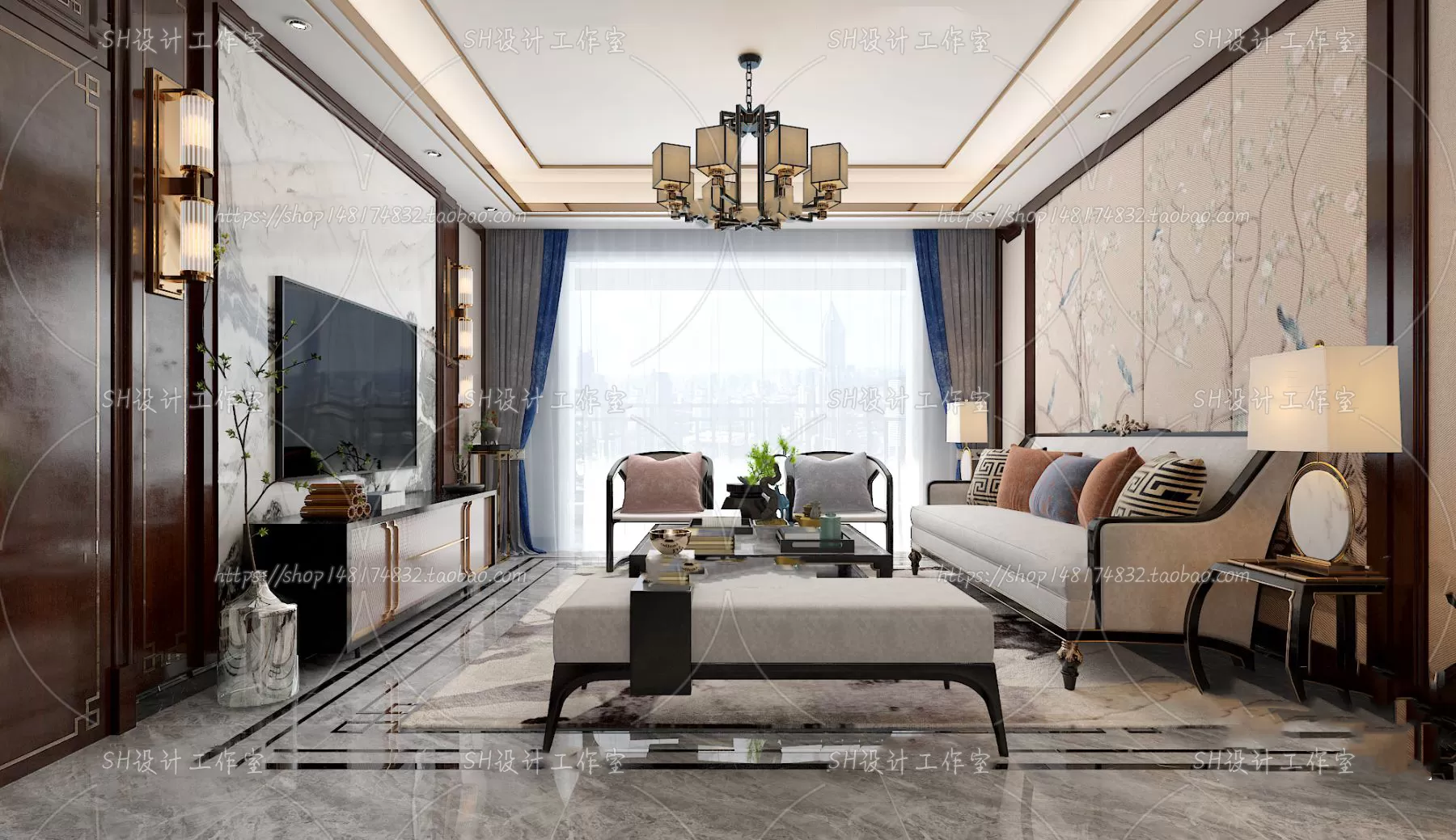 LIVING ROOM 3D SCENES – VRAY RENDER – 643 LIVING ROOM 3D SCENES – VRAY RENDER – 643