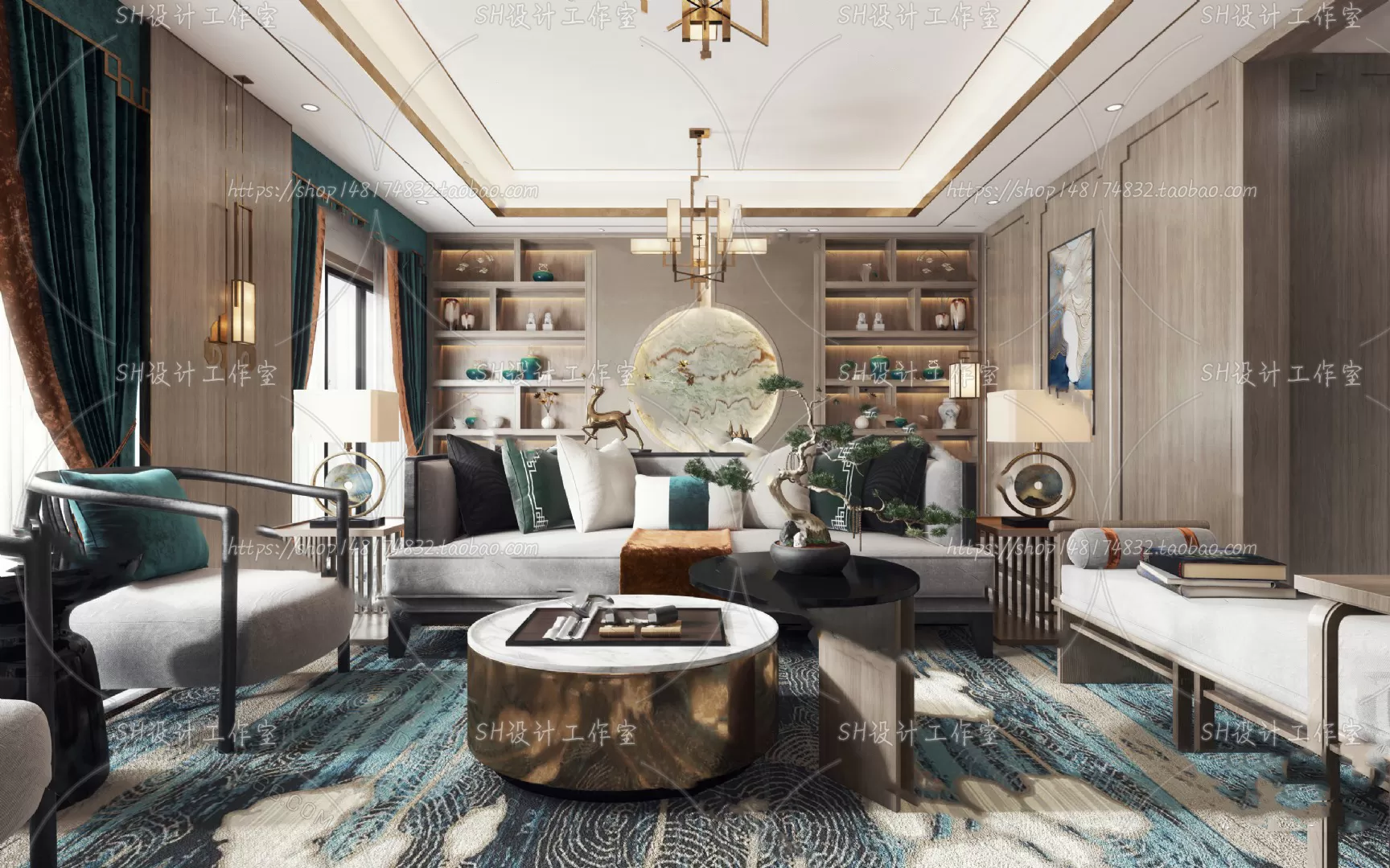 LIVING ROOM 3D SCENES – VRAY RENDER – 650 LIVING ROOM 3D SCENES – VRAY RENDER – 650