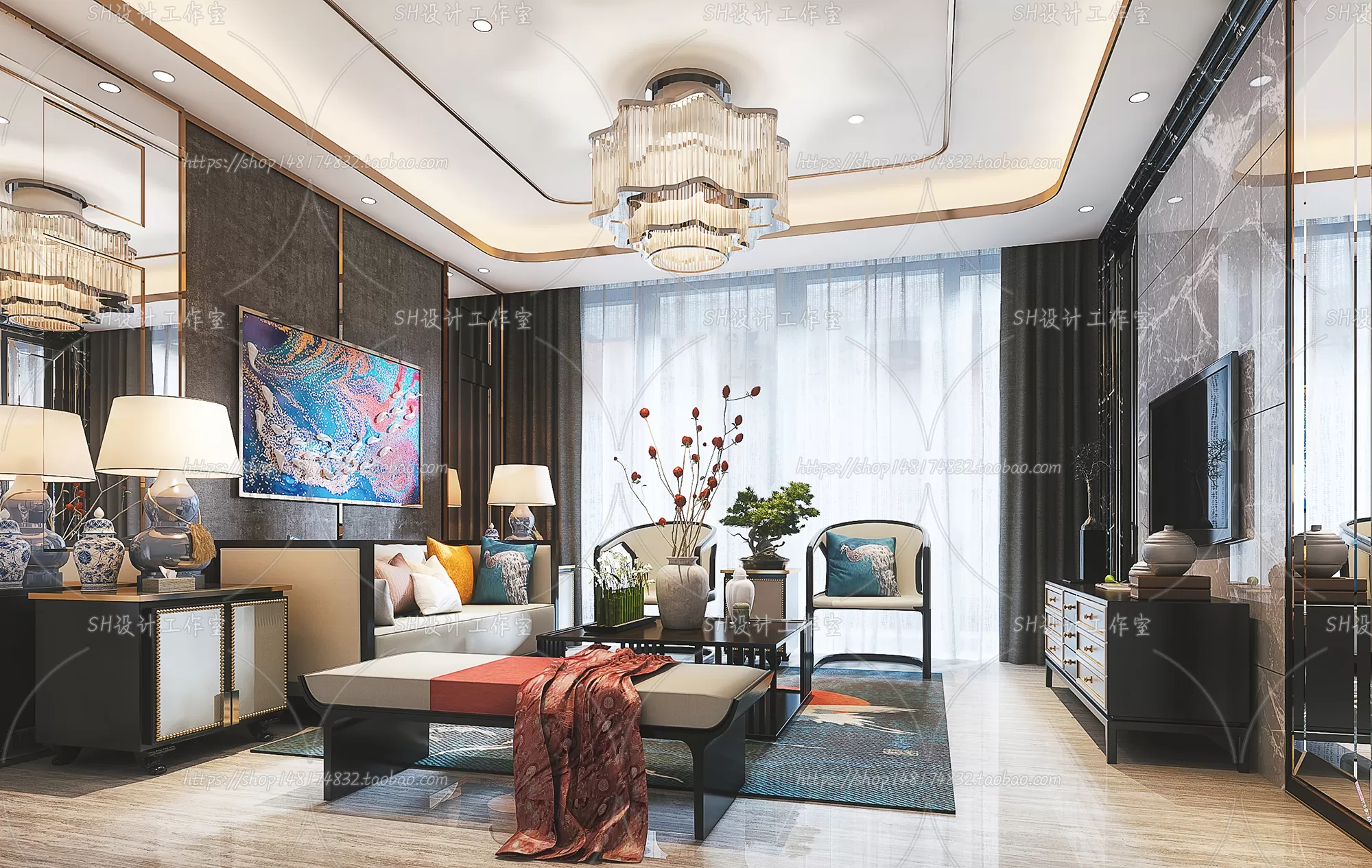 LIVING ROOM 3D SCENES – VRAY RENDER – 654 LIVING ROOM 3D SCENES – VRAY RENDER – 654