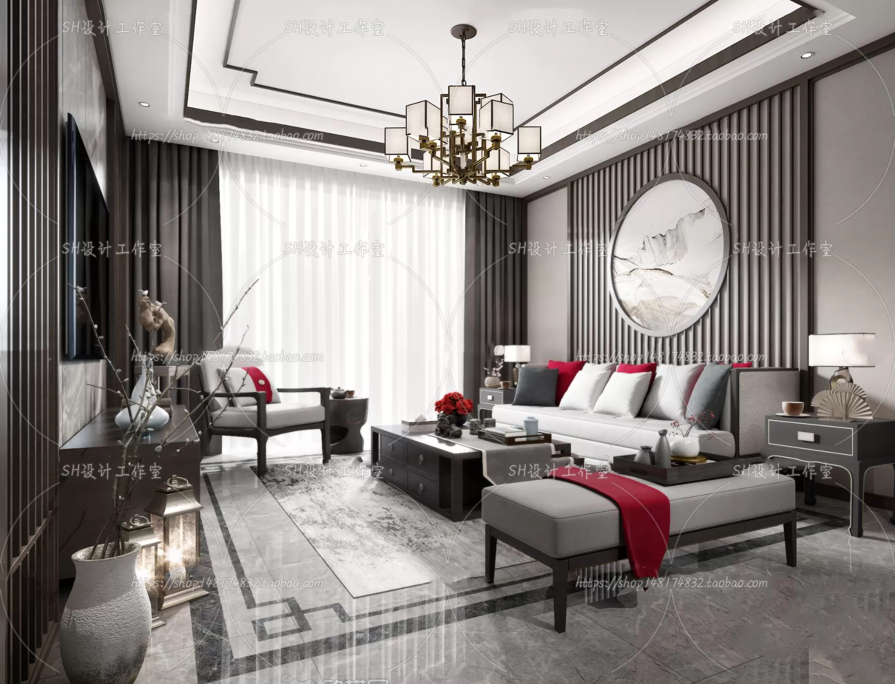 LIVING ROOM 3D SCENES – VRAY RENDER – 658 LIVING ROOM 3D SCENES – VRAY RENDER – 658