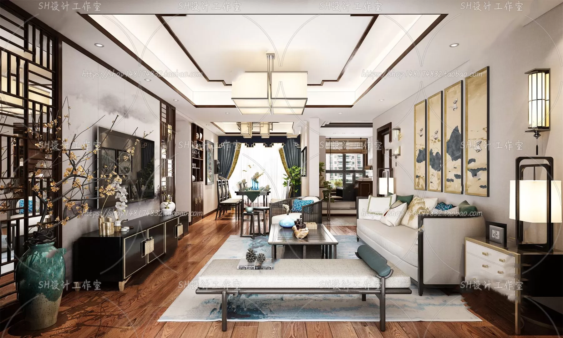 LIVING ROOM 3D SCENES – VRAY RENDER – 677 LIVING ROOM 3D SCENES – VRAY RENDER – 677