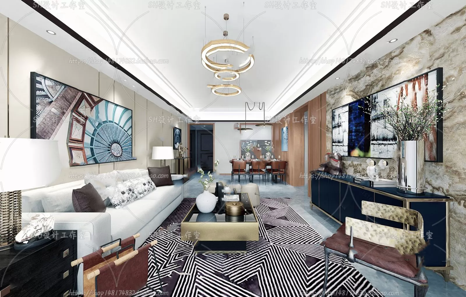 LIVING ROOM 3D SCENES – VRAY RENDER – 678 LIVING ROOM 3D SCENES – VRAY RENDER – 678