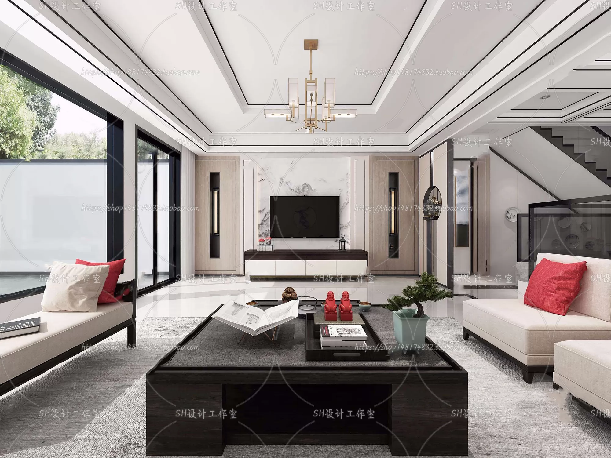 LIVING ROOM 3D SCENES – VRAY RENDER – 680 LIVING ROOM 3D SCENES – VRAY RENDER – 680