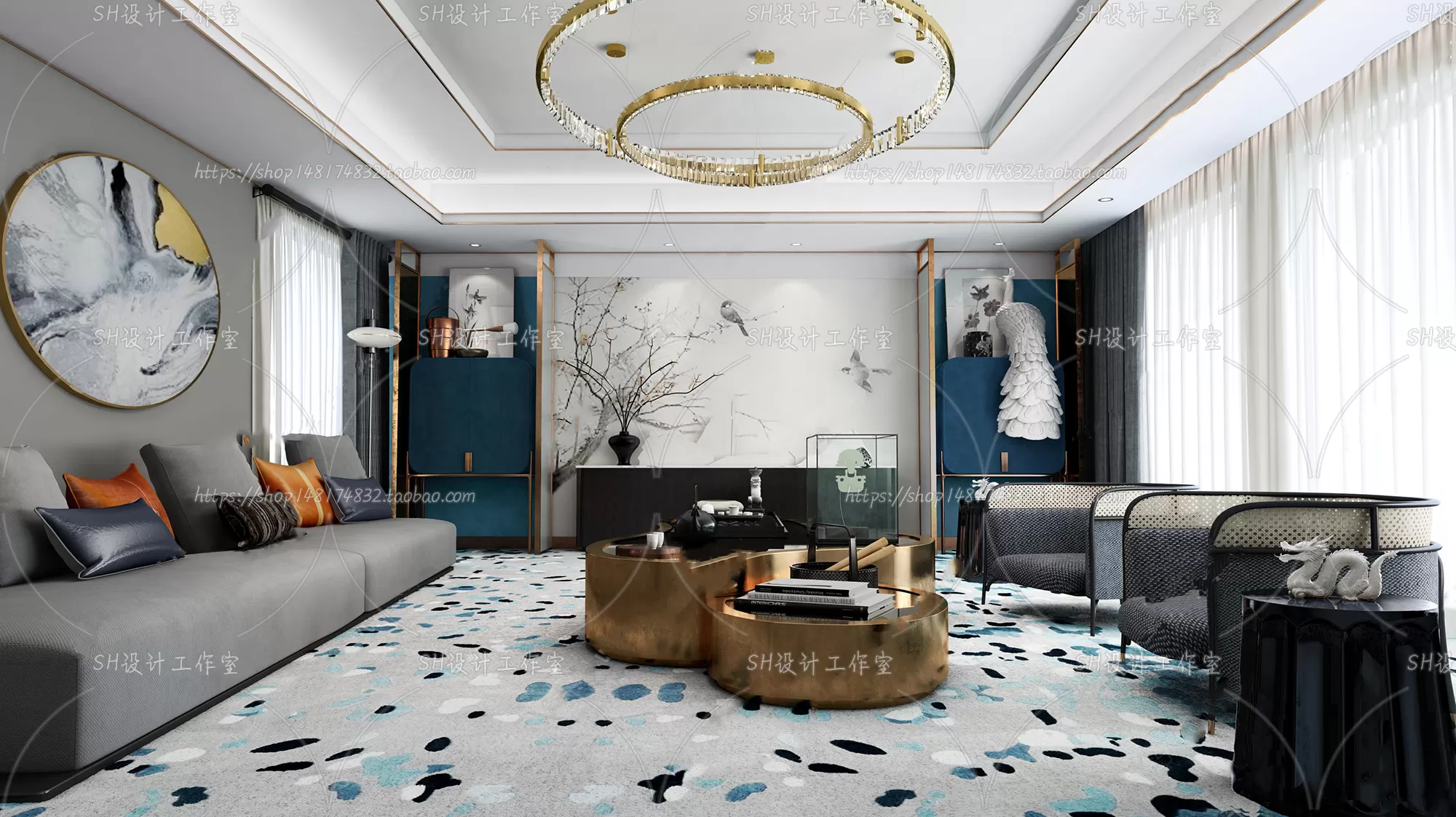 LIVING ROOM 3D SCENES – VRAY RENDER – 685 LIVING ROOM 3D SCENES – VRAY RENDER – 685