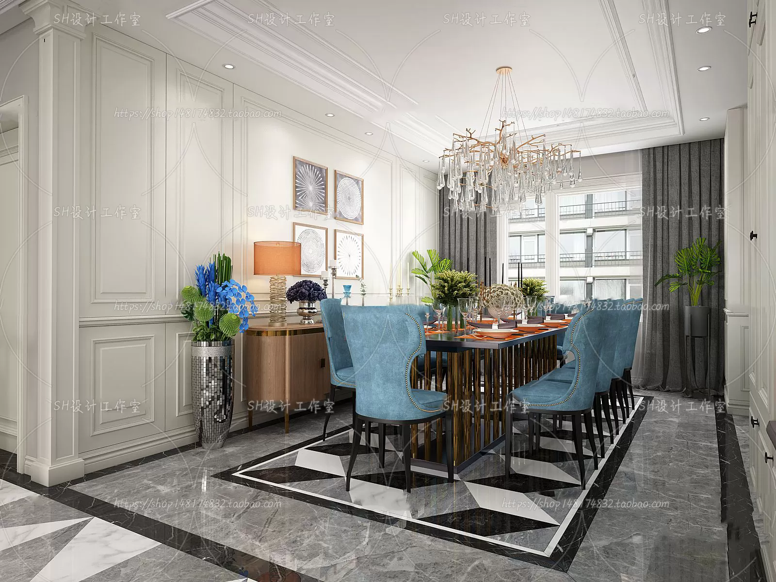 LIVING ROOM 3D SCENES – VRAY RENDER – 709 LIVING ROOM 3D SCENES – VRAY RENDER – 709