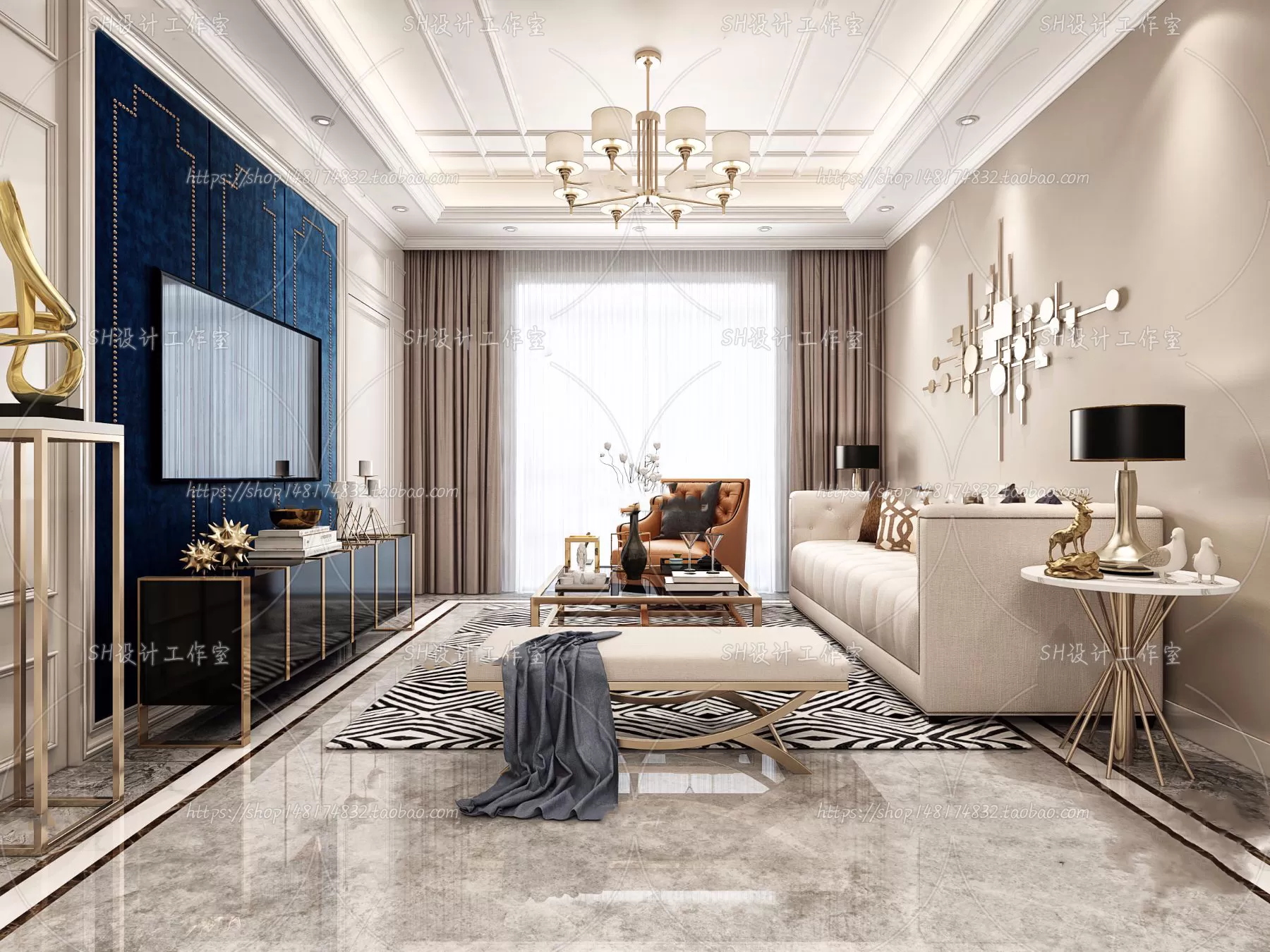 LIVING ROOM 3D SCENES – VRAY RENDER – 716 LIVING ROOM 3D SCENES – VRAY RENDER – 716