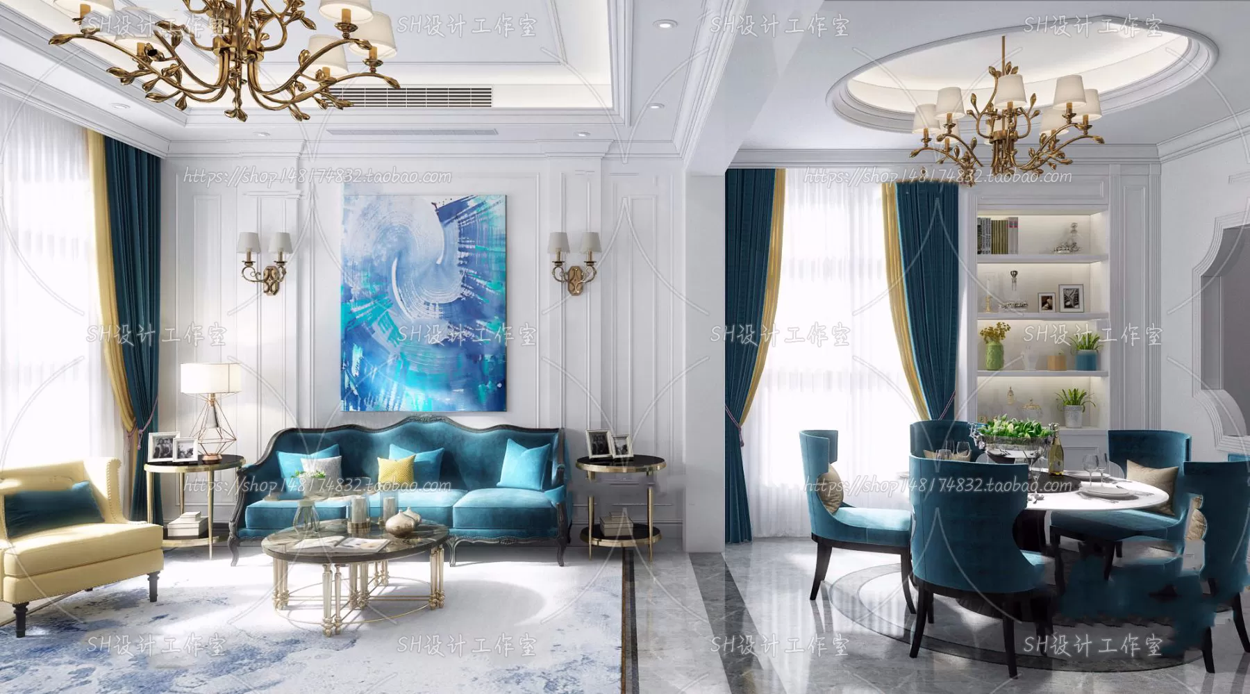 LIVING ROOM 3D SCENES – VRAY RENDER – 723 LIVING ROOM 3D SCENES – VRAY RENDER – 723