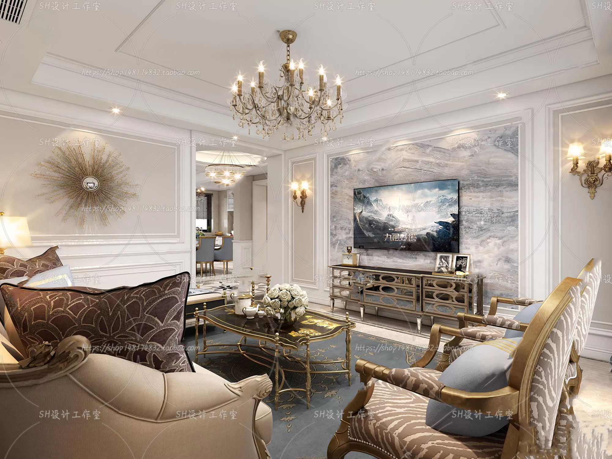 LIVING ROOM 3D SCENES – VRAY RENDER – 748 LIVING ROOM 3D SCENES – VRAY RENDER – 748