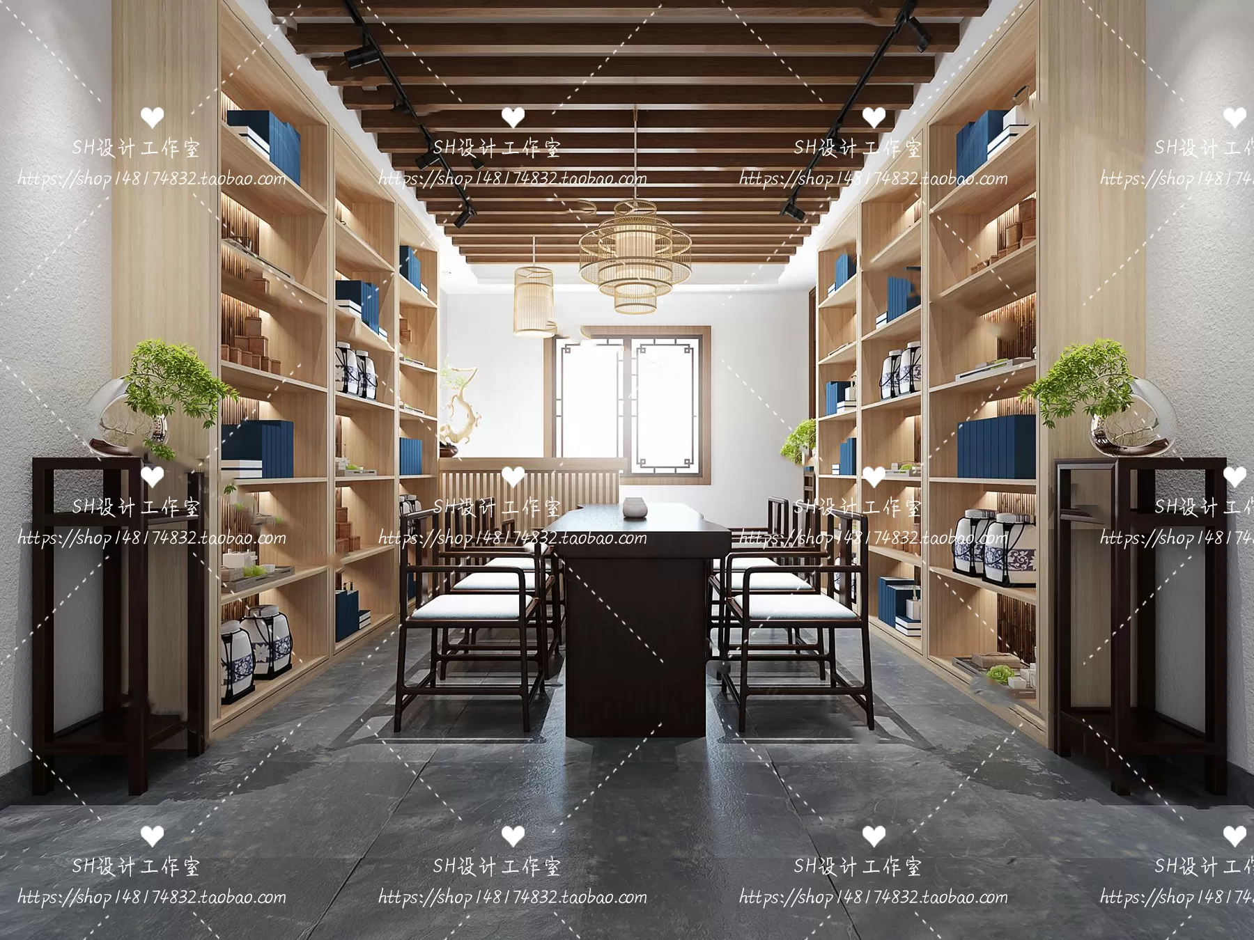 MEETING ROOM 3D SCENES – VRAY RENDER – 97