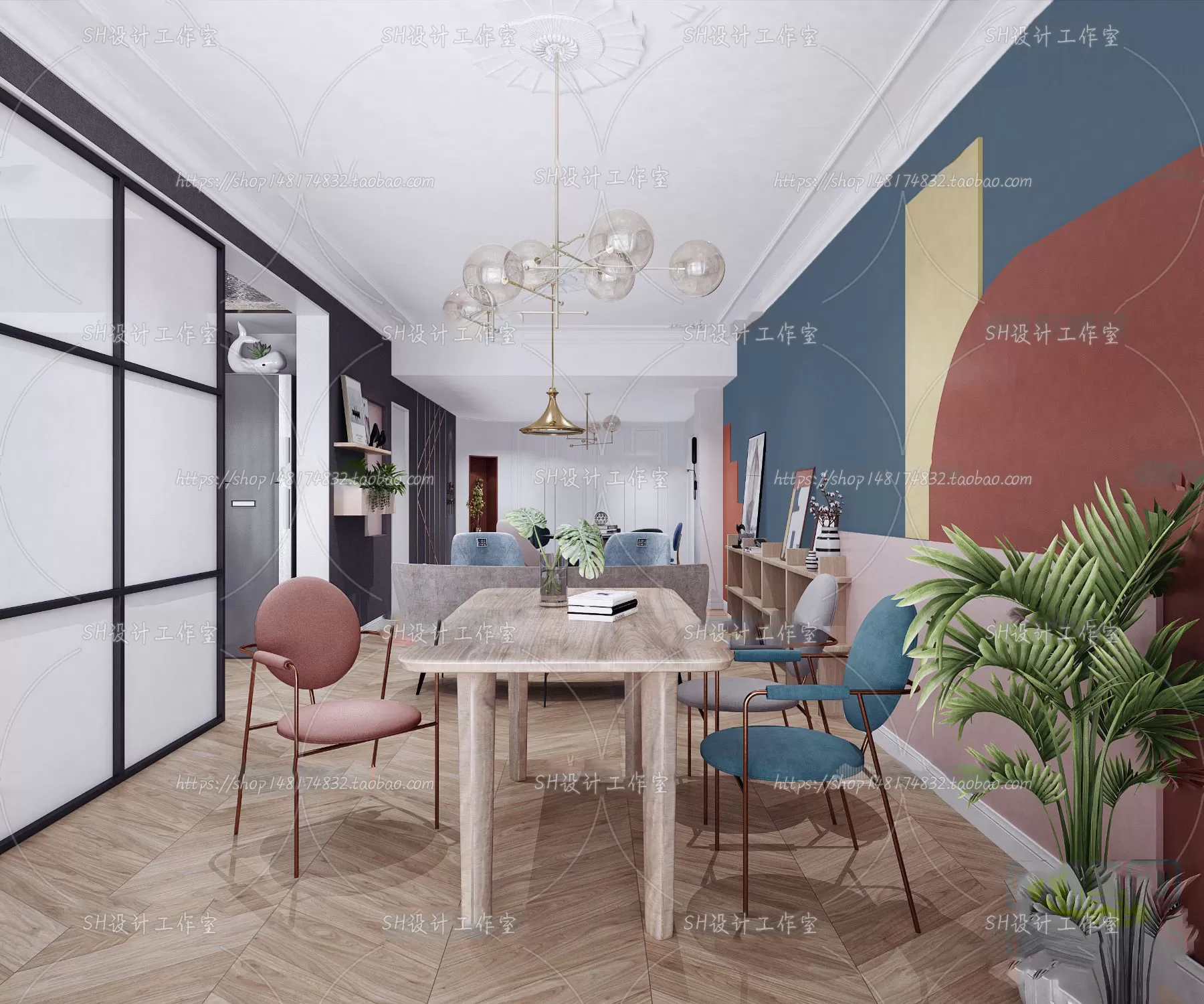 OFFICE 3D SCENES – VRAY RENDER – 01