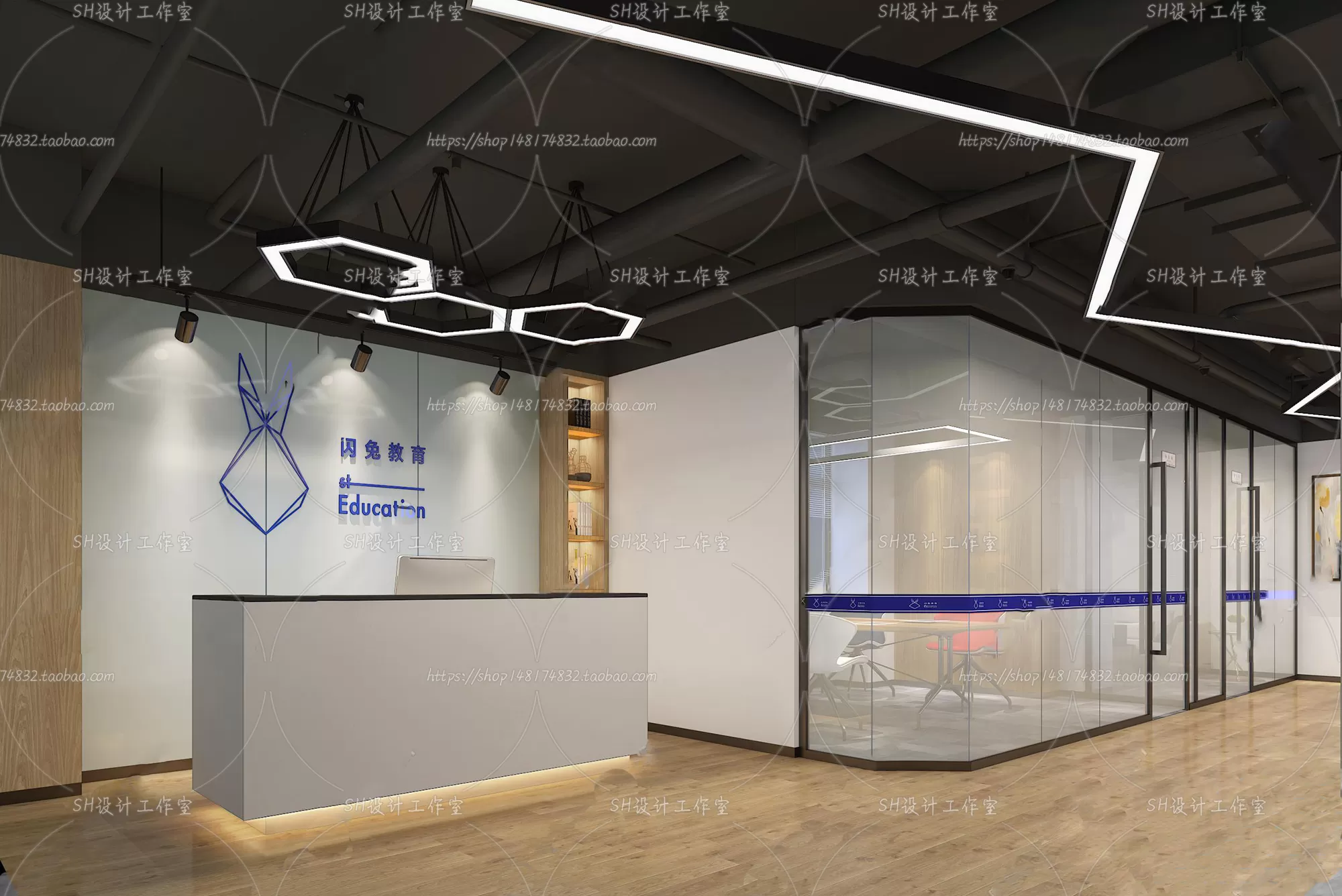 OFFICE 3D SCENES – VRAY RENDER – 06