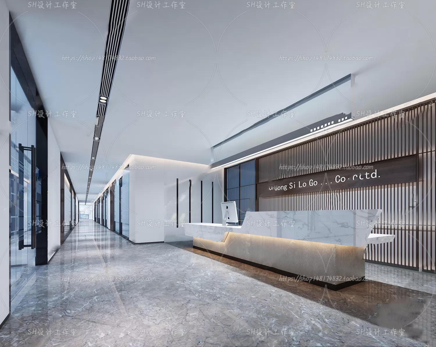 OFFICE 3D SCENES – VRAY RENDER – 08