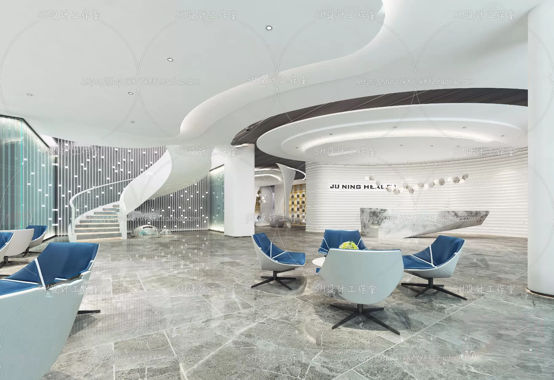 OFFICE 3D SCENES – VRAY RENDER – 10