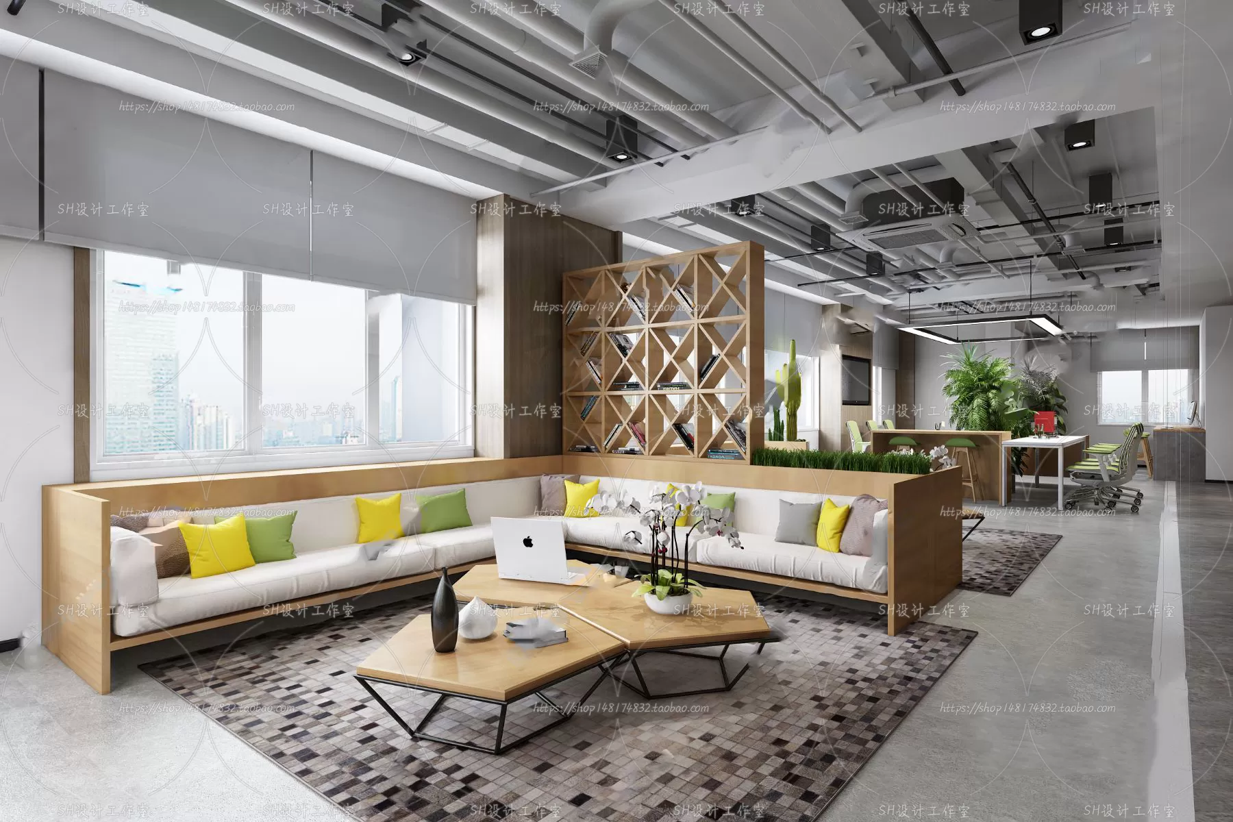 OFFICE 3D SCENES – VRAY RENDER – 13