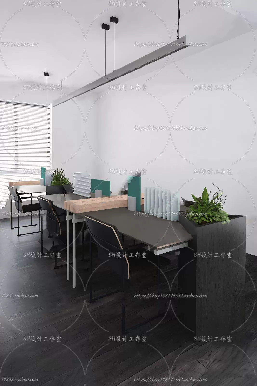 OFFICE 3D SCENES – VRAY RENDER – 18
