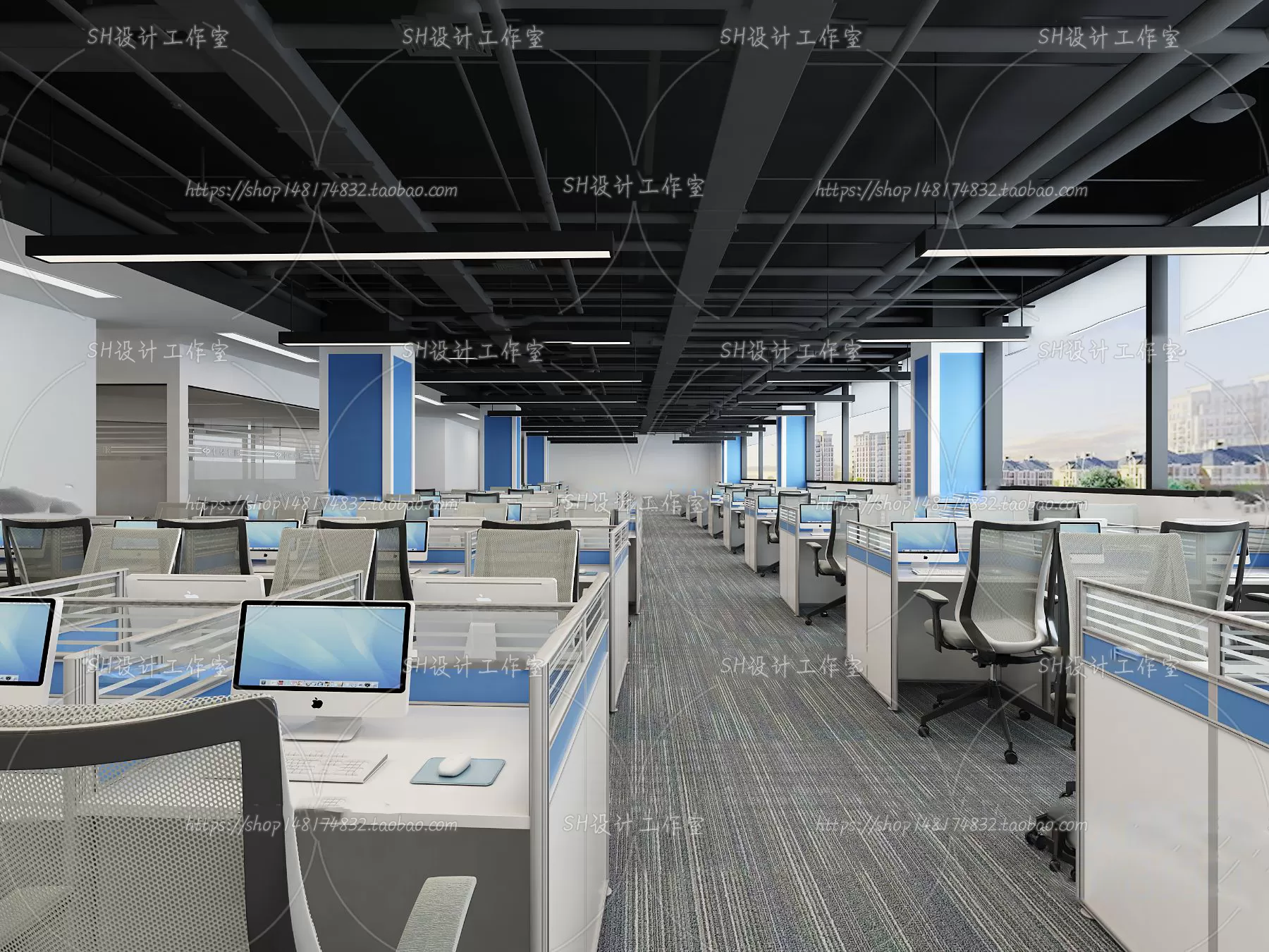 OFFICE 3D SCENES – VRAY RENDER – 23