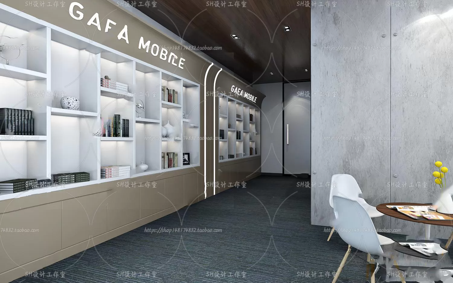 OFFICE 3D SCENES – VRAY RENDER – 40