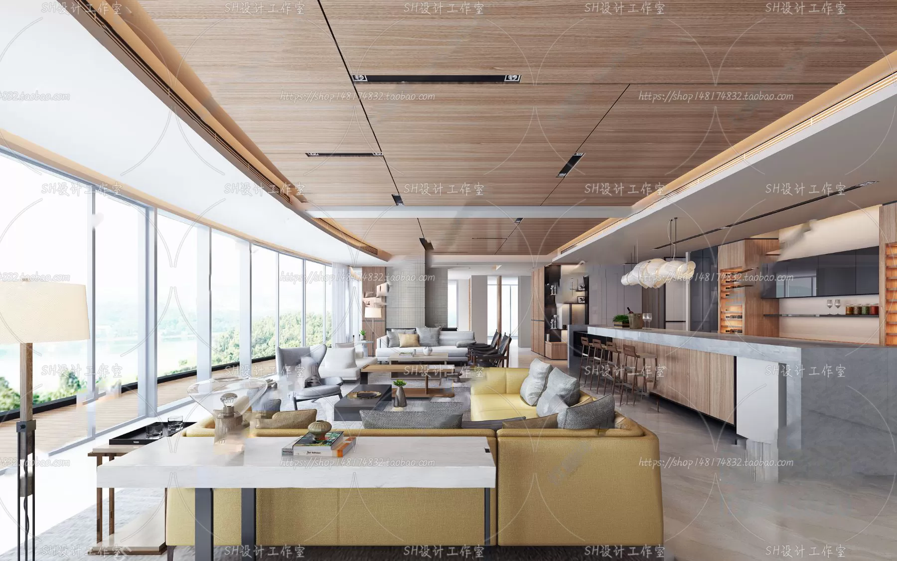 OFFICE 3D SCENES – VRAY RENDER – 42