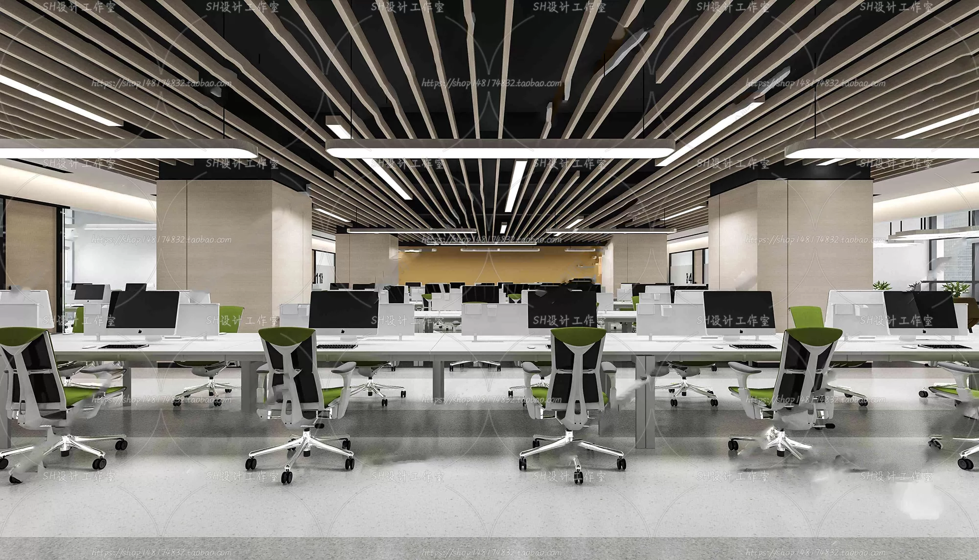 OFFICE 3D SCENES – VRAY RENDER – 50