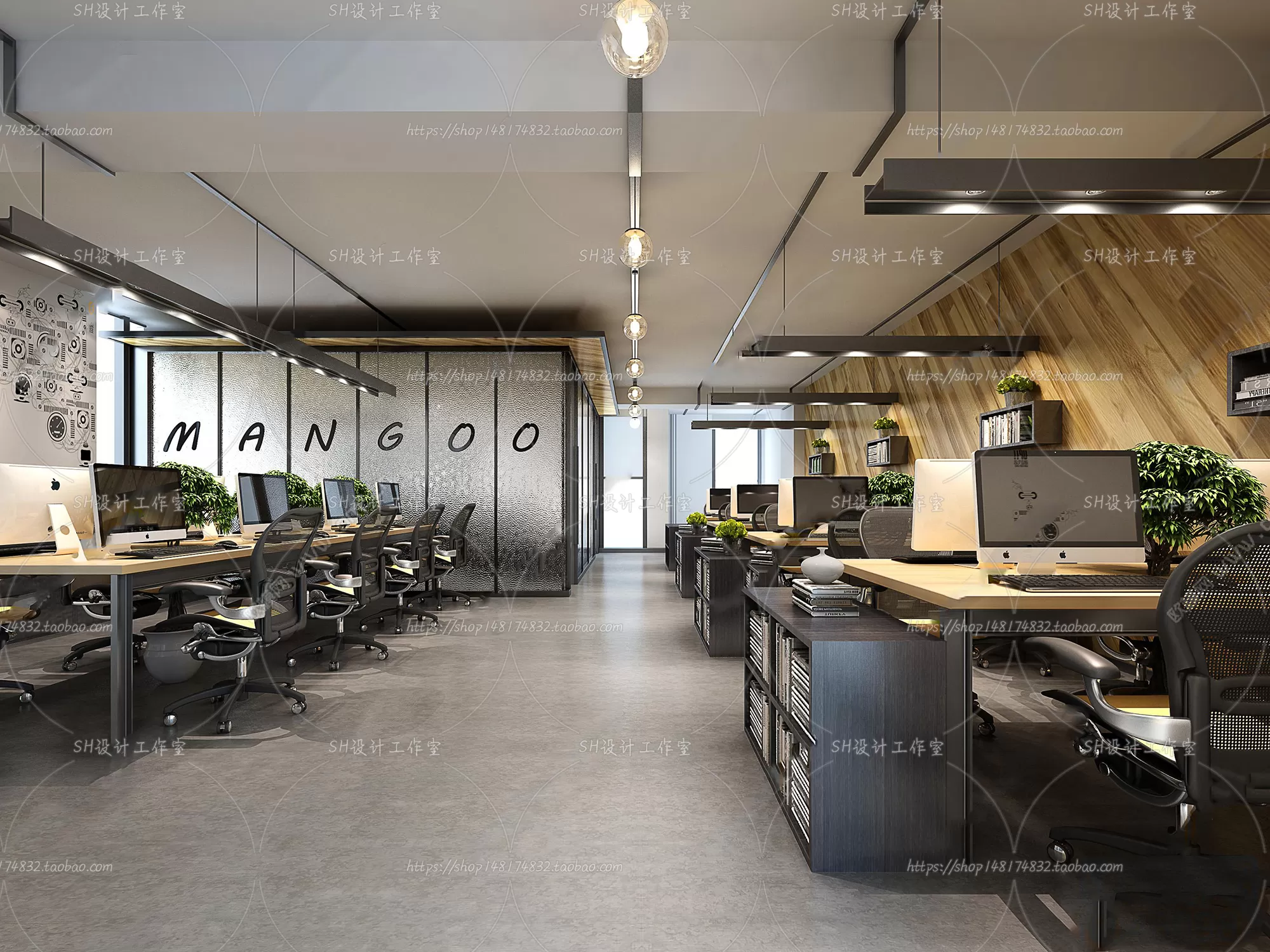 OFFICE 3D SCENES – VRAY RENDER – 66