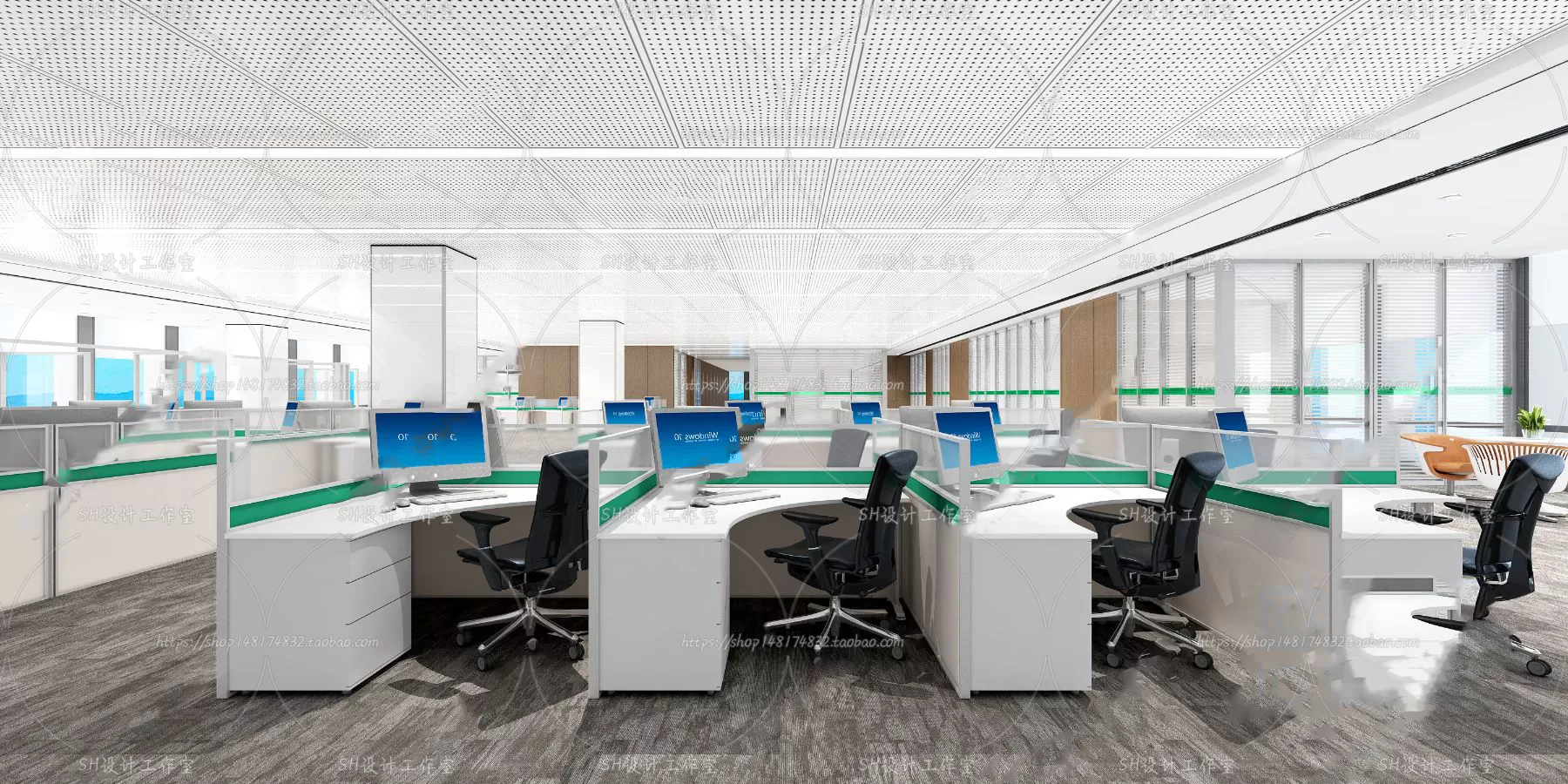 OFFICE 3D SCENES – VRAY RENDER – 68