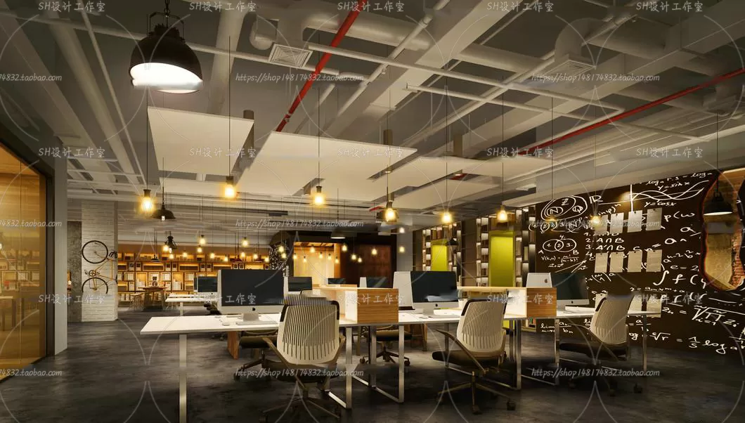 OFFICE 3D SCENES – VRAY RENDER – 70