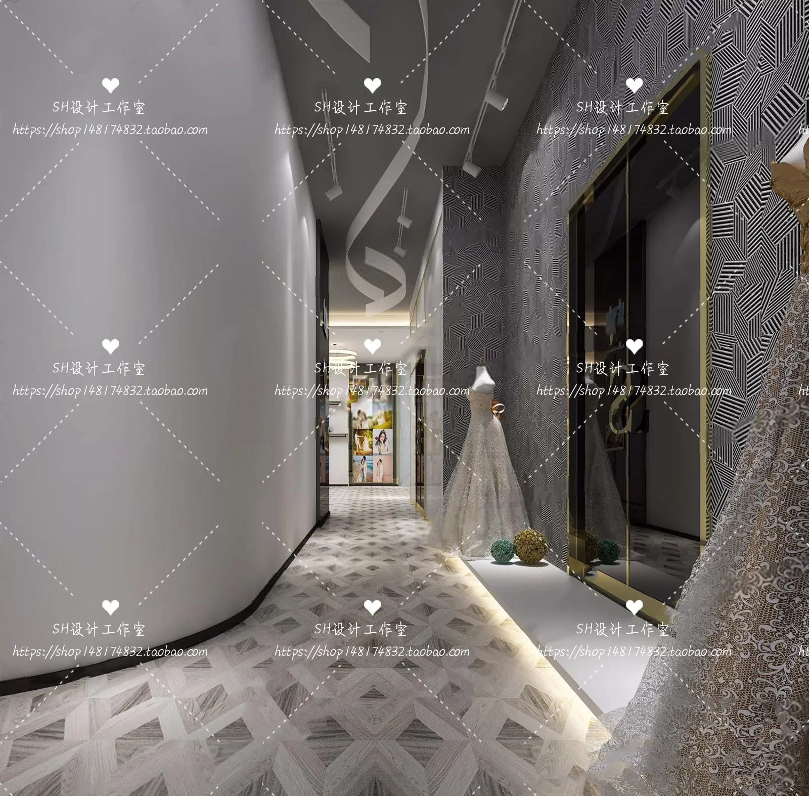 PHOTO STUDIO 3D SCENES – VRAY RENDER – 12