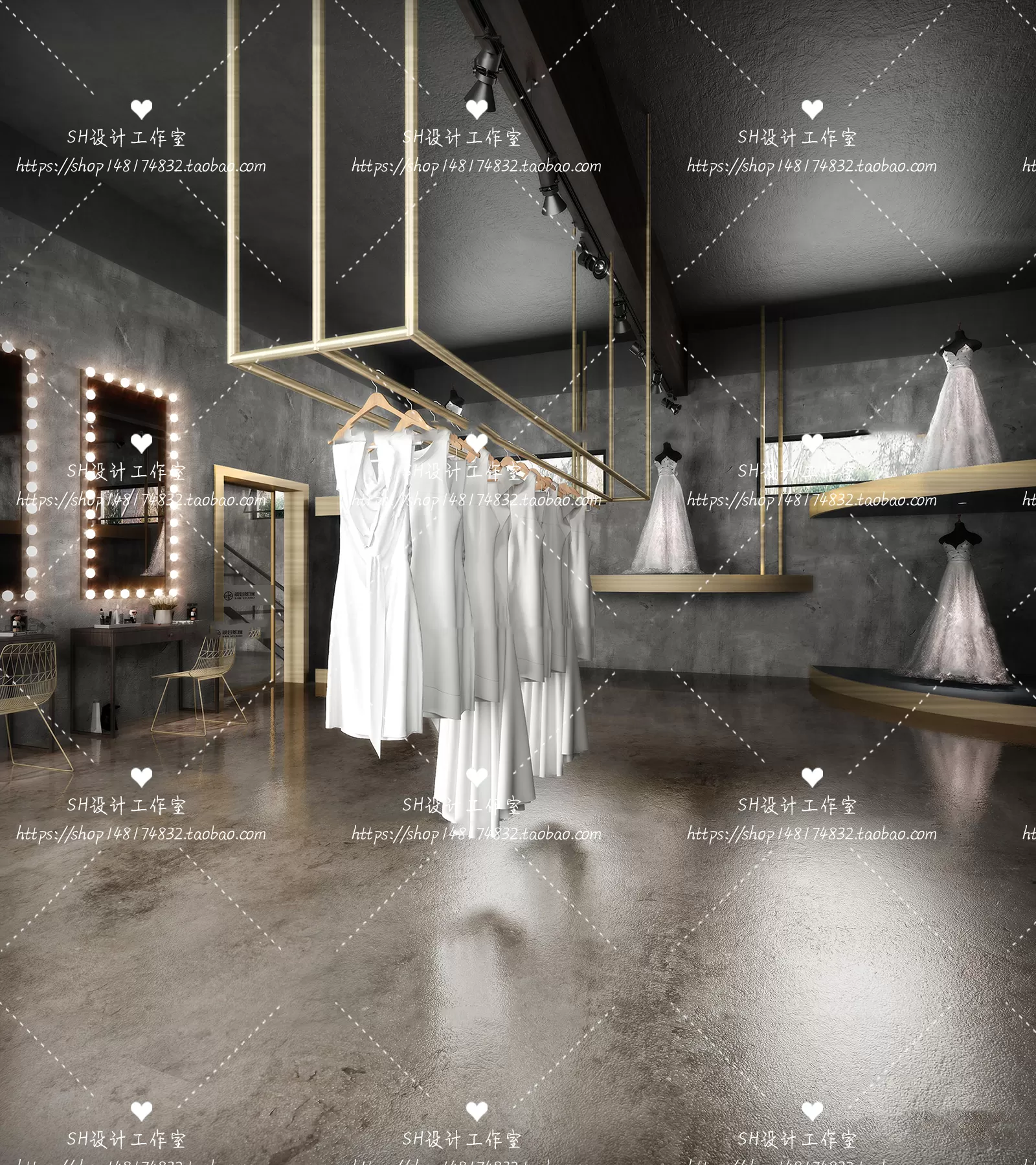 PHOTO STUDIO 3D SCENES – VRAY RENDER – 13