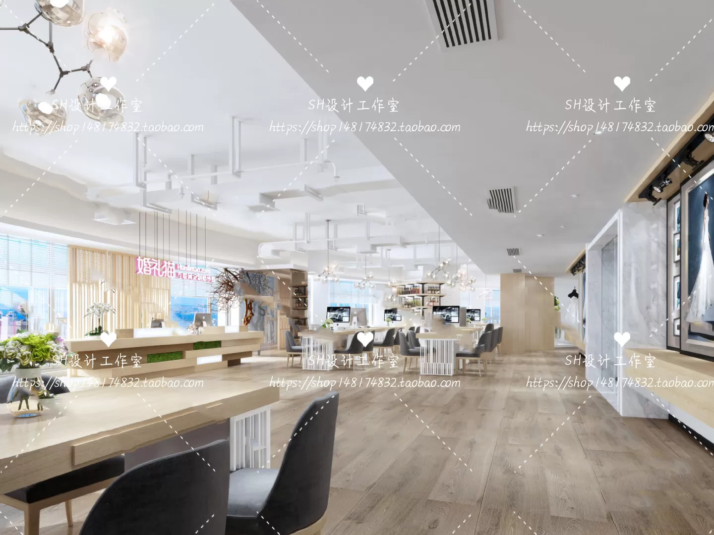 PHOTO STUDIO 3D SCENES – VRAY RENDER – 17