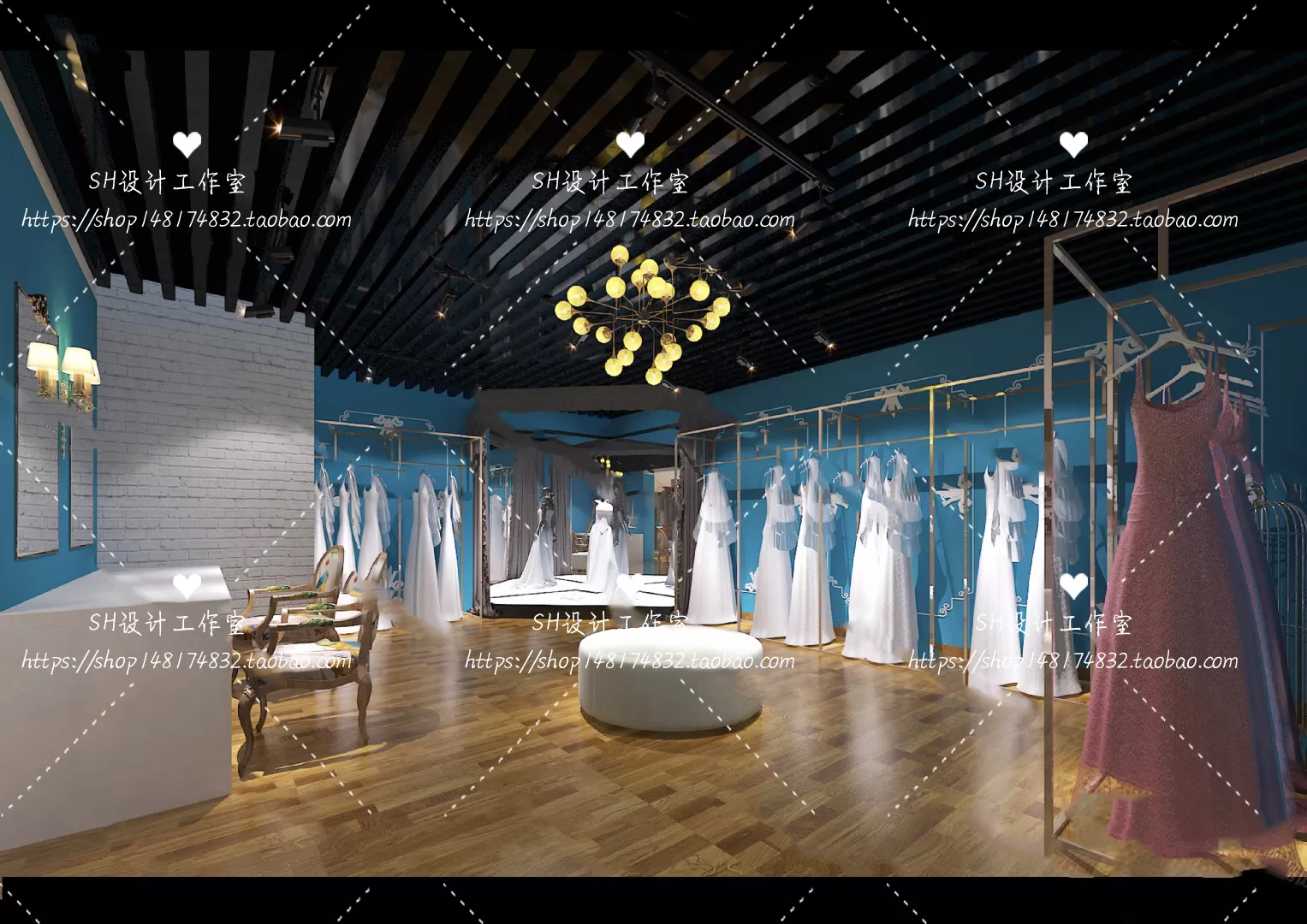 PHOTO STUDIO 3D SCENES – VRAY RENDER – 22