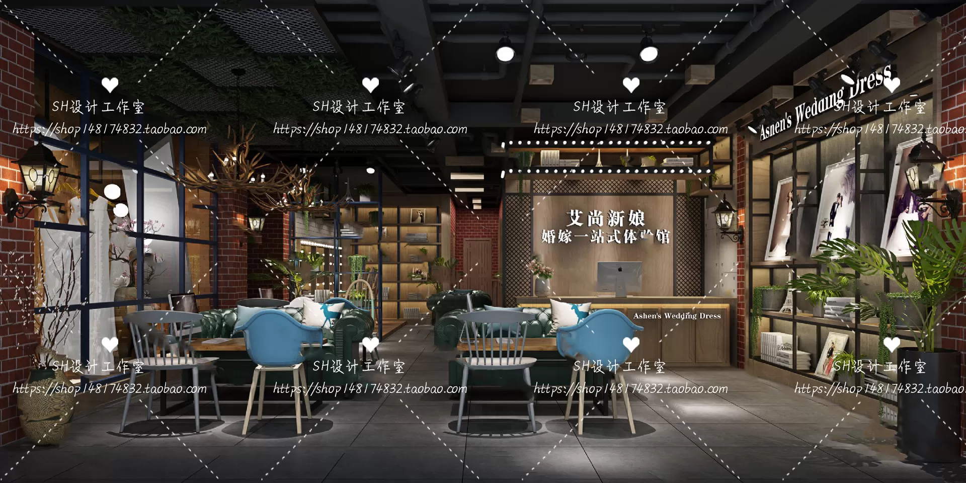 PHOTO STUDIO 3D SCENES – VRAY RENDER – 26