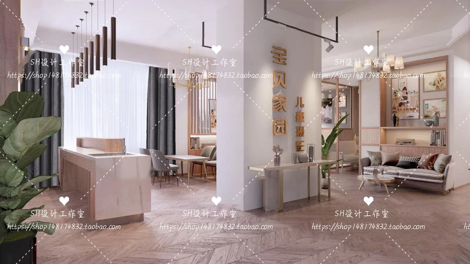 PHOTO STUDIO 3D SCENES – VRAY RENDER – 28