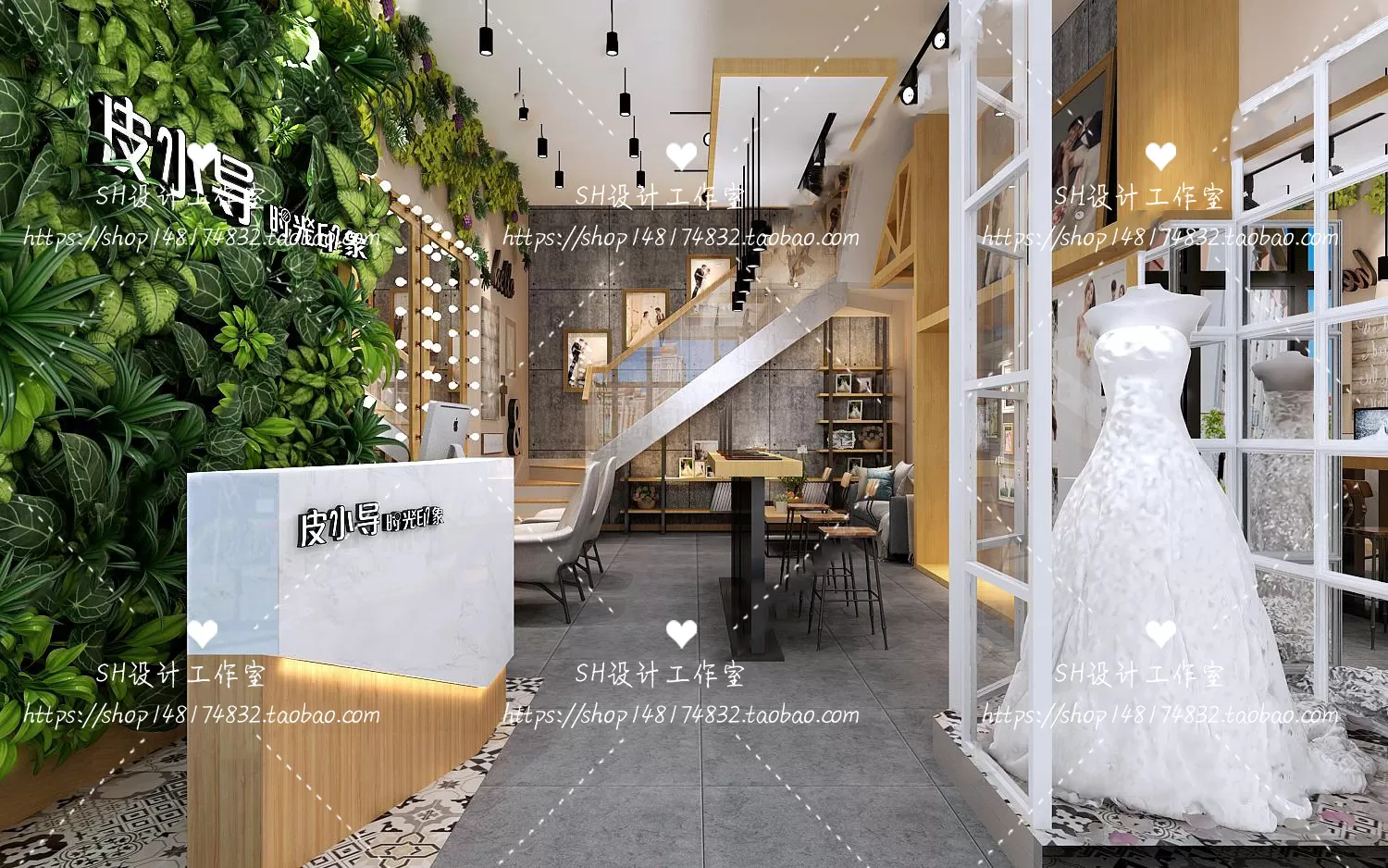 PHOTO STUDIO 3D SCENES – VRAY RENDER – 29