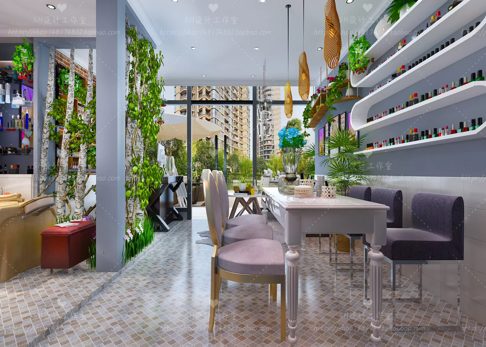 SPA BEAUTY 3D SCENES – VRAY RENDER – 02