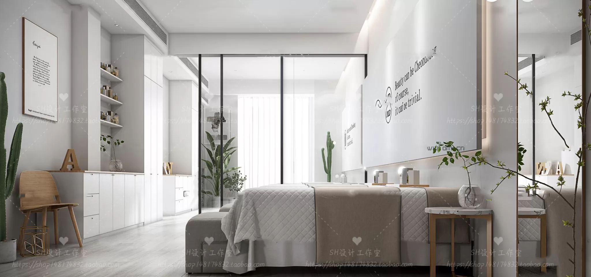 SPA BEAUTY 3D SCENES – VRAY RENDER – 05