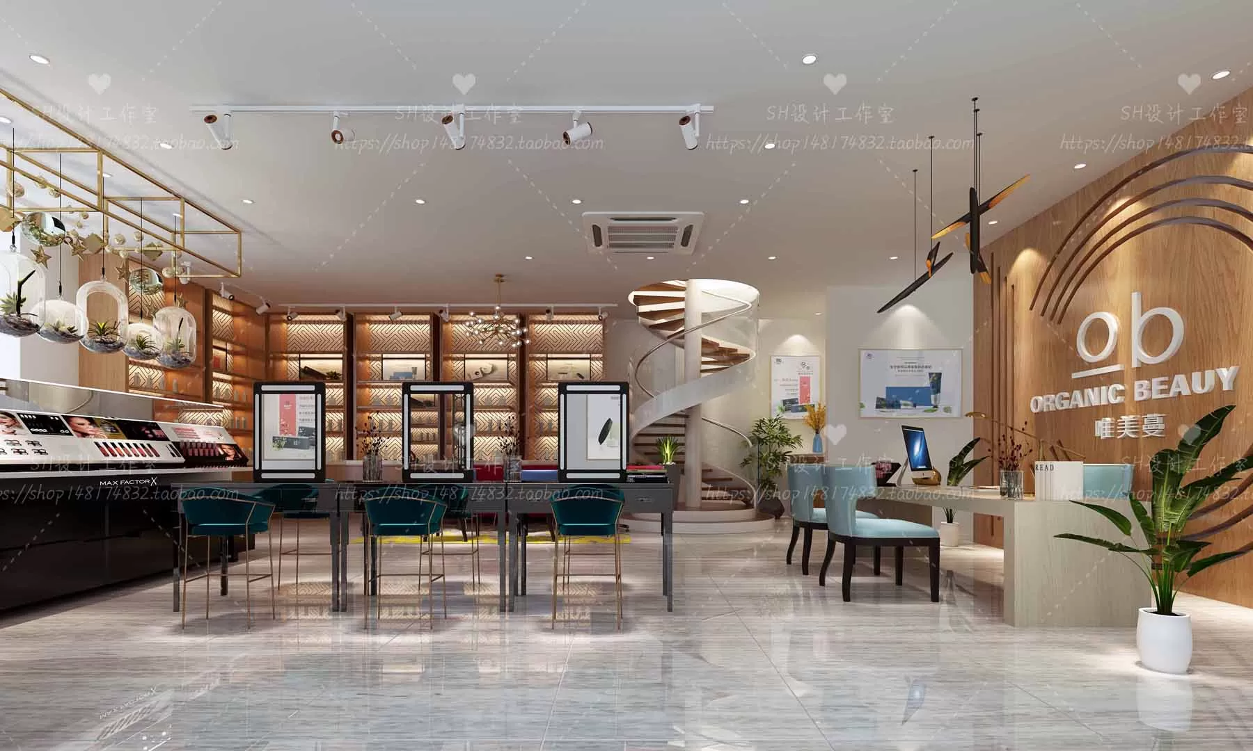 SPA BEAUTY 3D SCENES – VRAY RENDER – 10