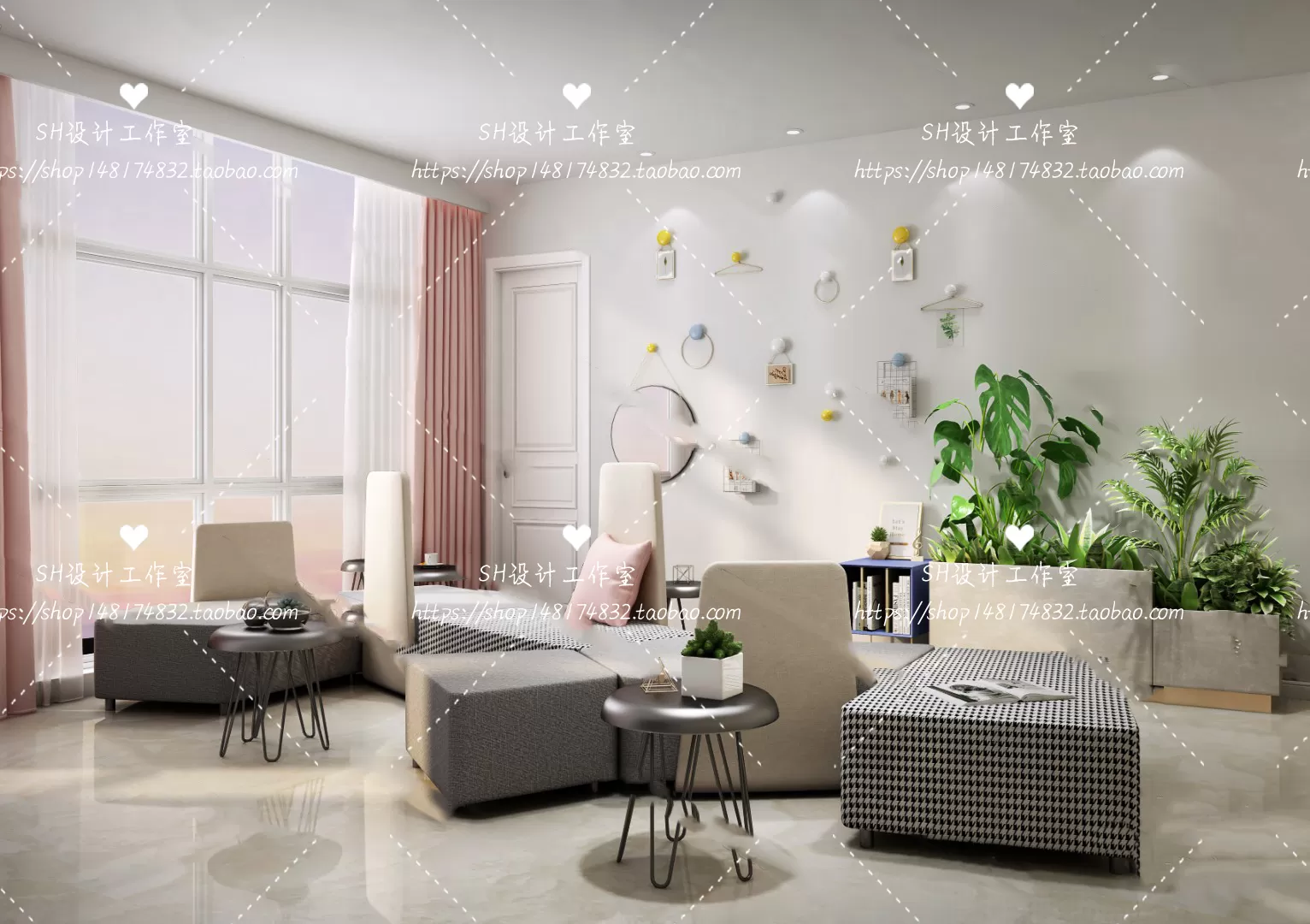 SPA BEAUTY 3D SCENES – VRAY RENDER – 100